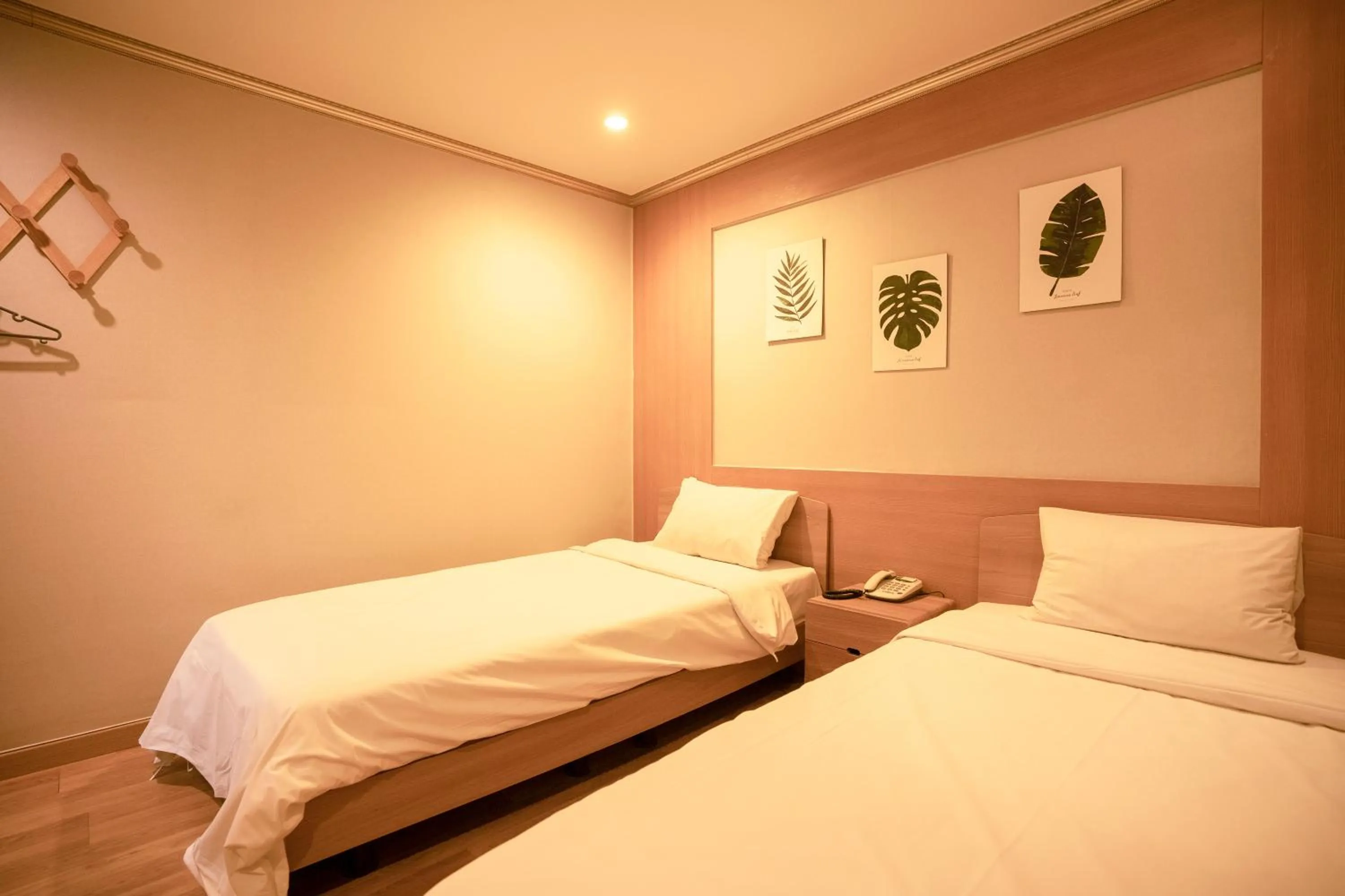 Bed in Jeju Stay Hotel