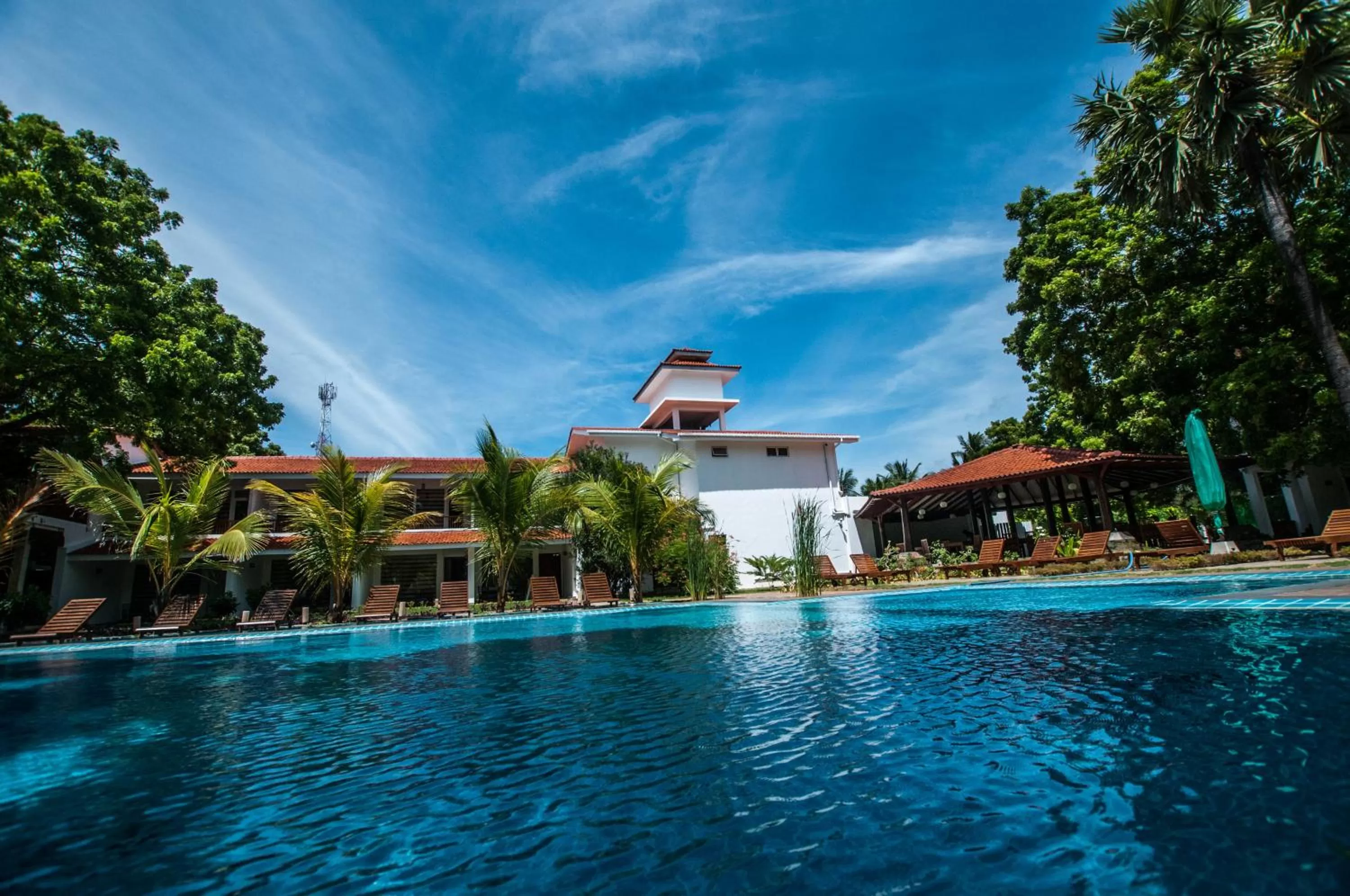 Pool view in Anantamaa Hotel