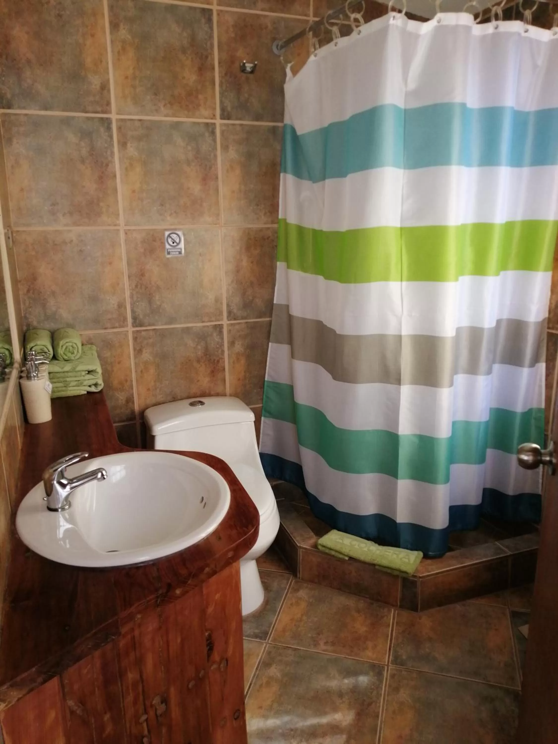 Shower, Bathroom in Hotel La Cochera