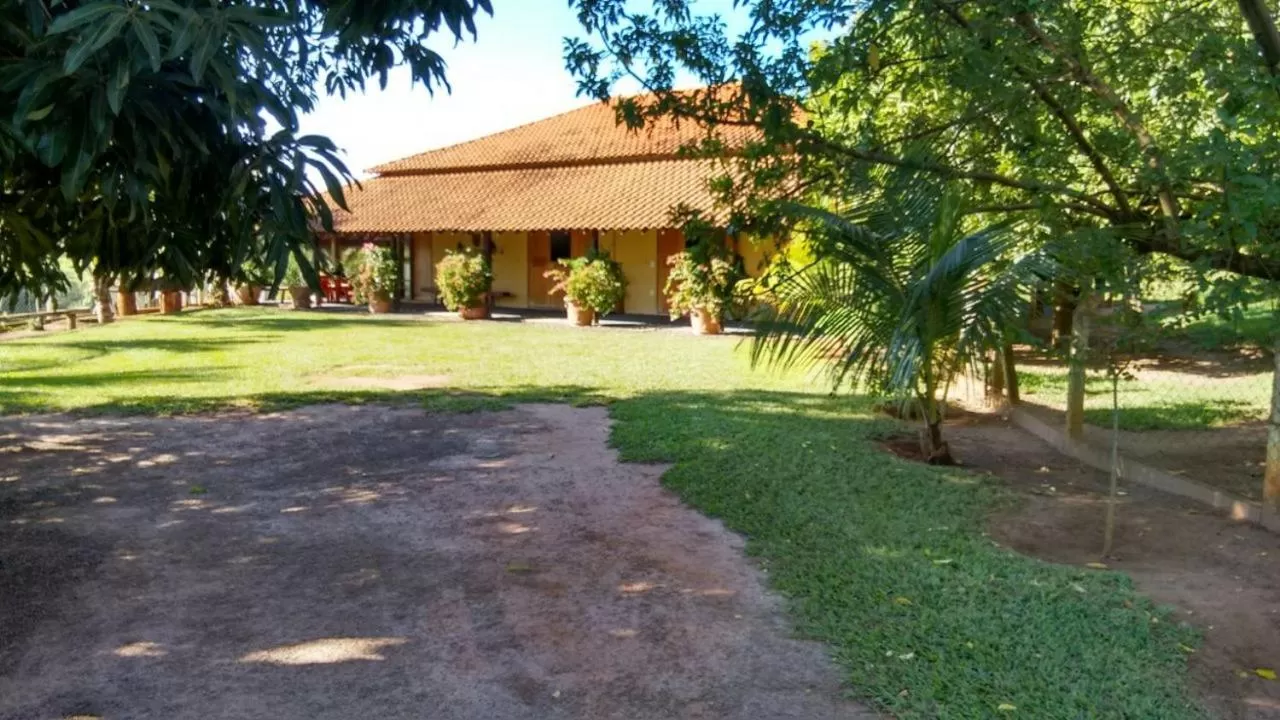 Garden in Pousada Sorocabana