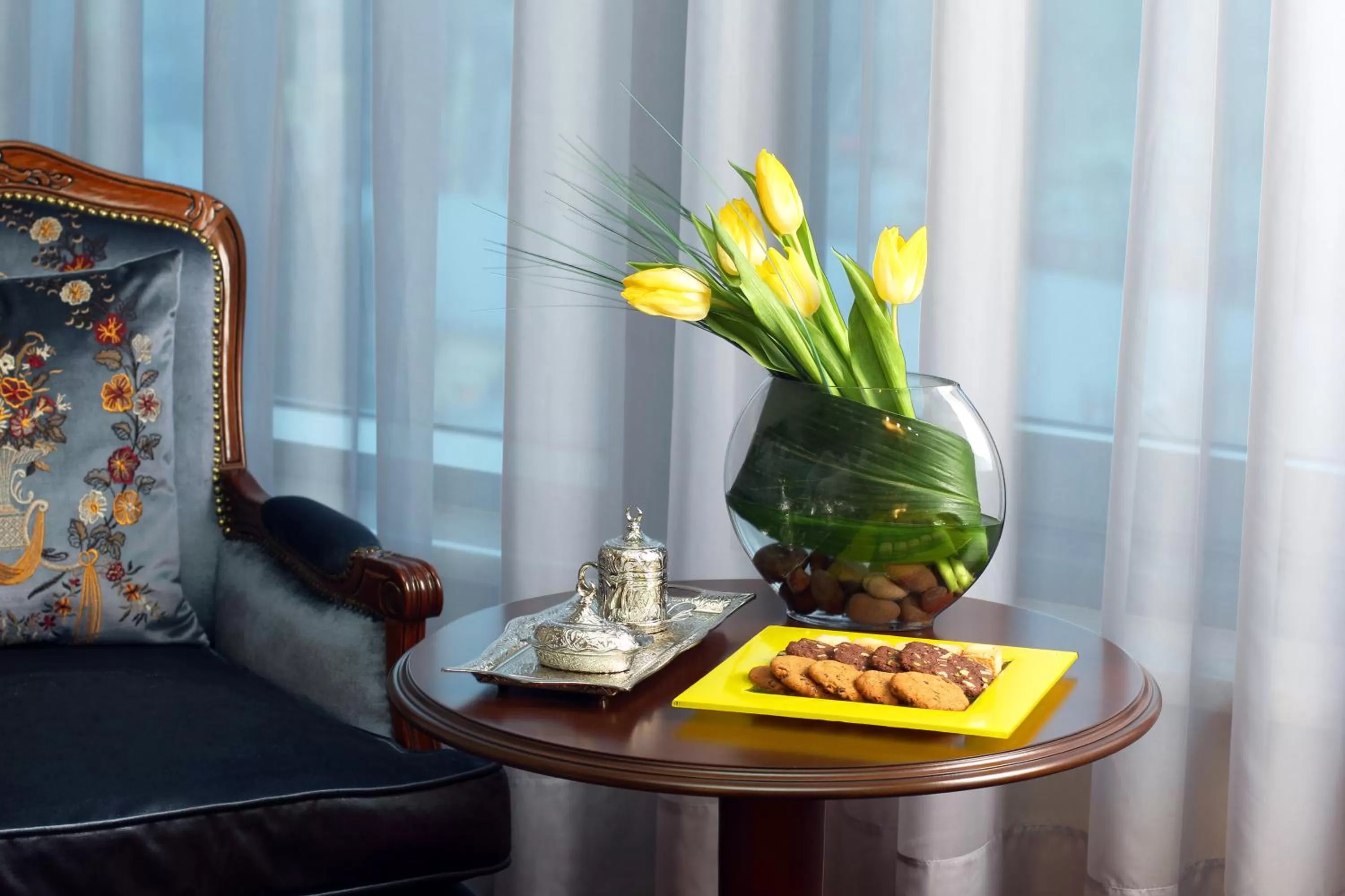 Decorative detail in Orion Hotel Bishkek