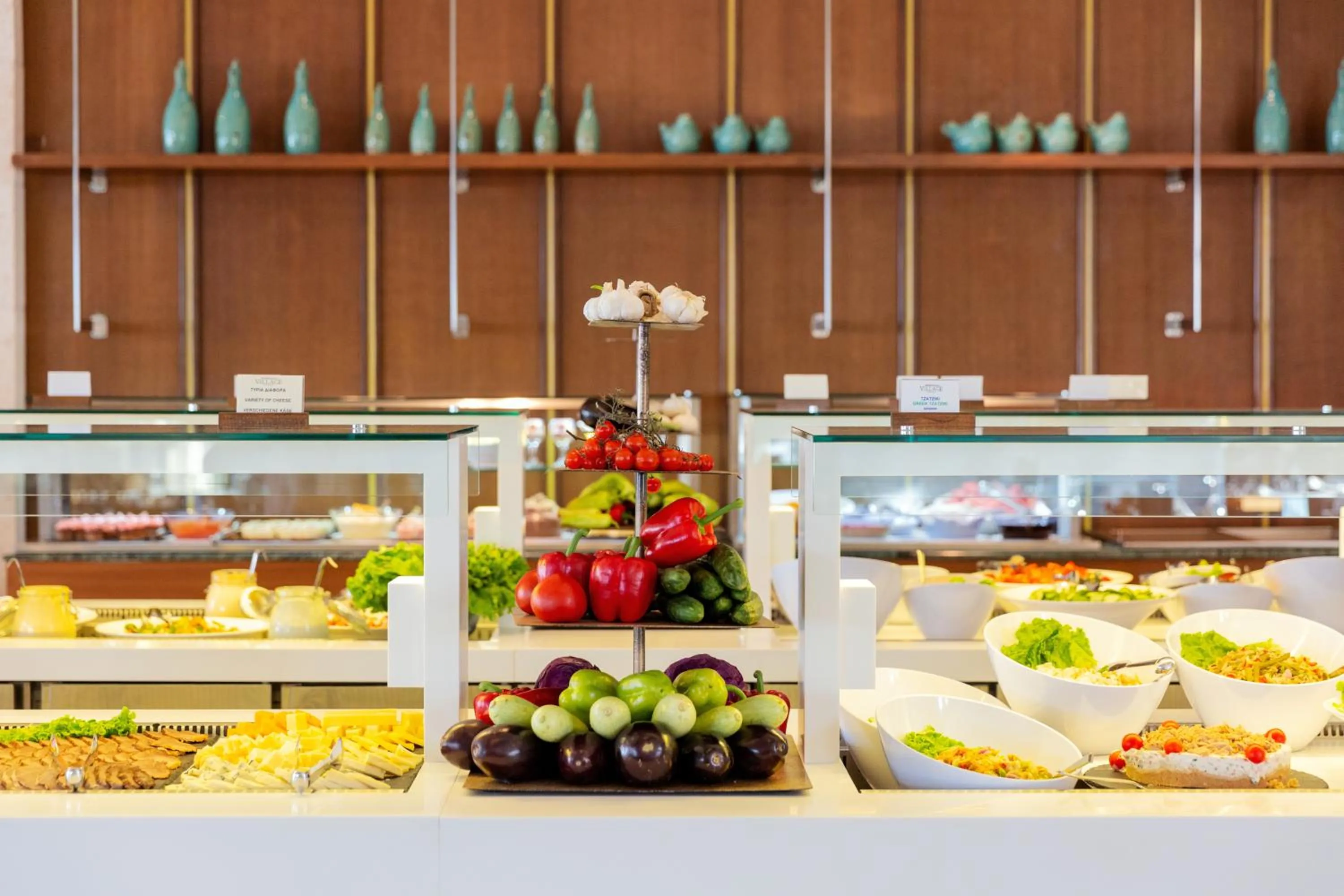 Food and drinks in Mediterranean Village Hotel & Spa