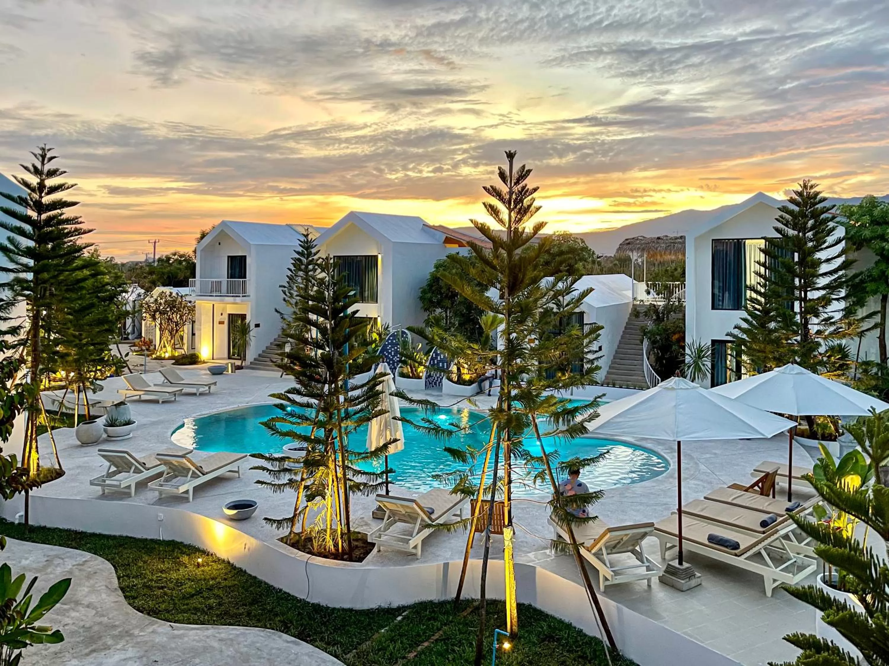 Swimming pool in Montagne Residence