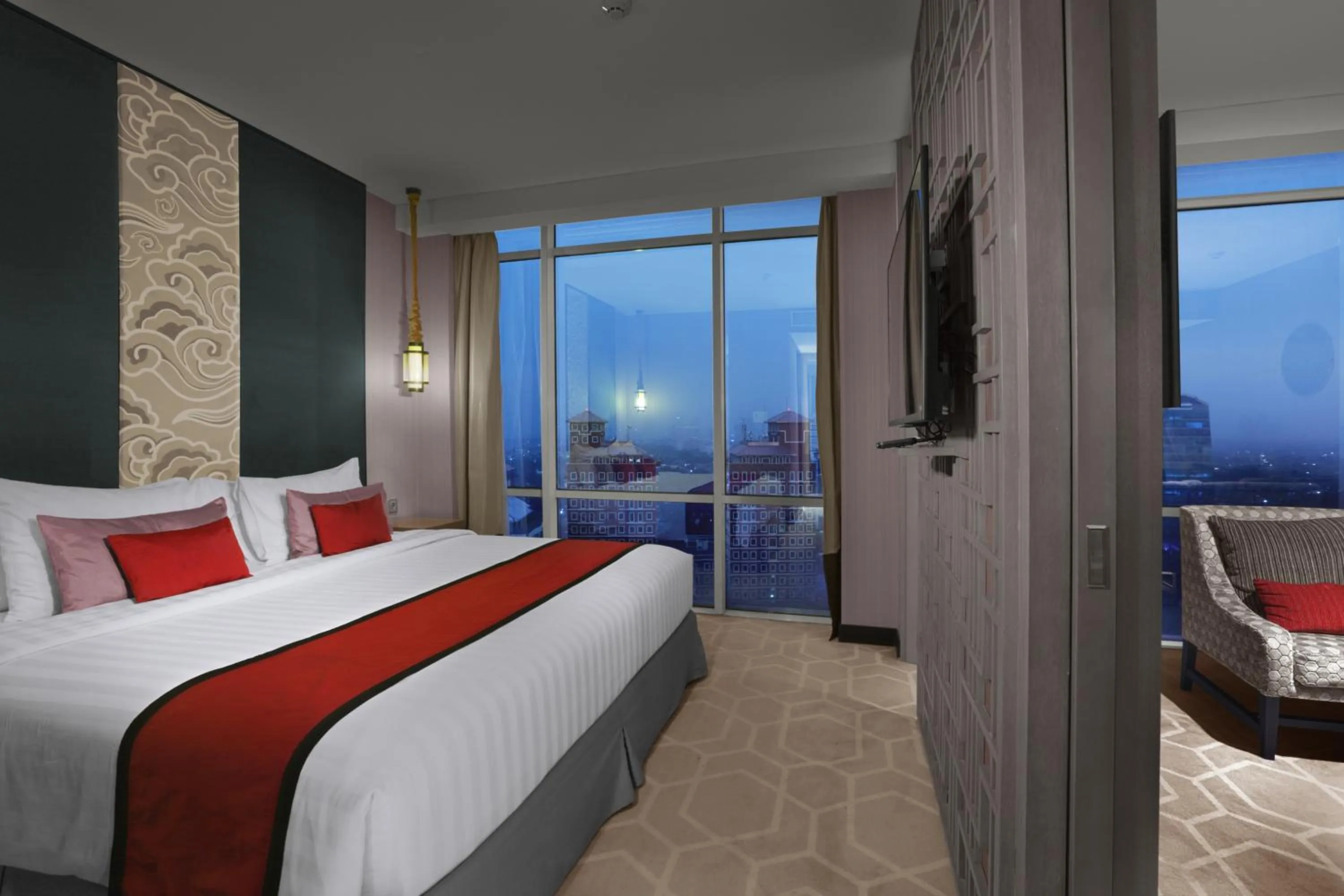 Bedroom, Bed in Aston Priority Simatupang Hotel and Conference Center