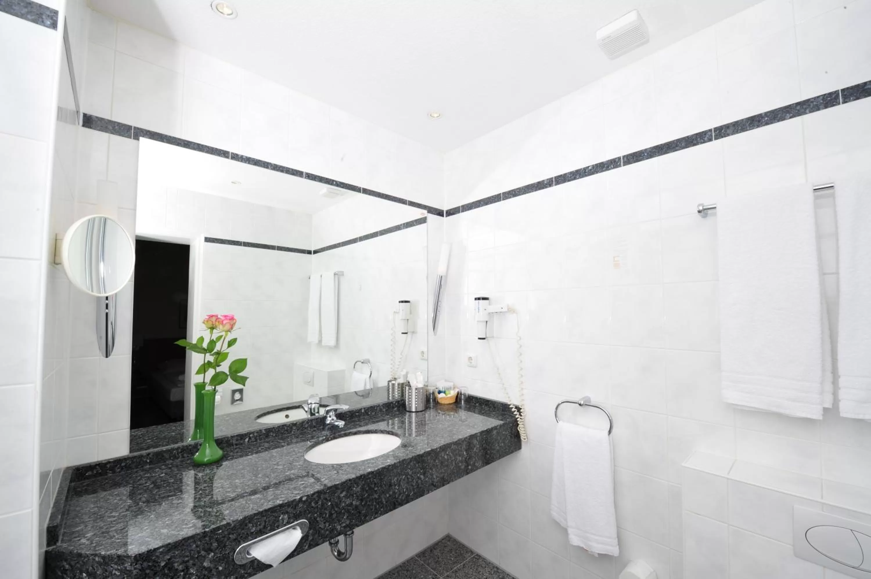 Toilet in Frühlings-Hotel