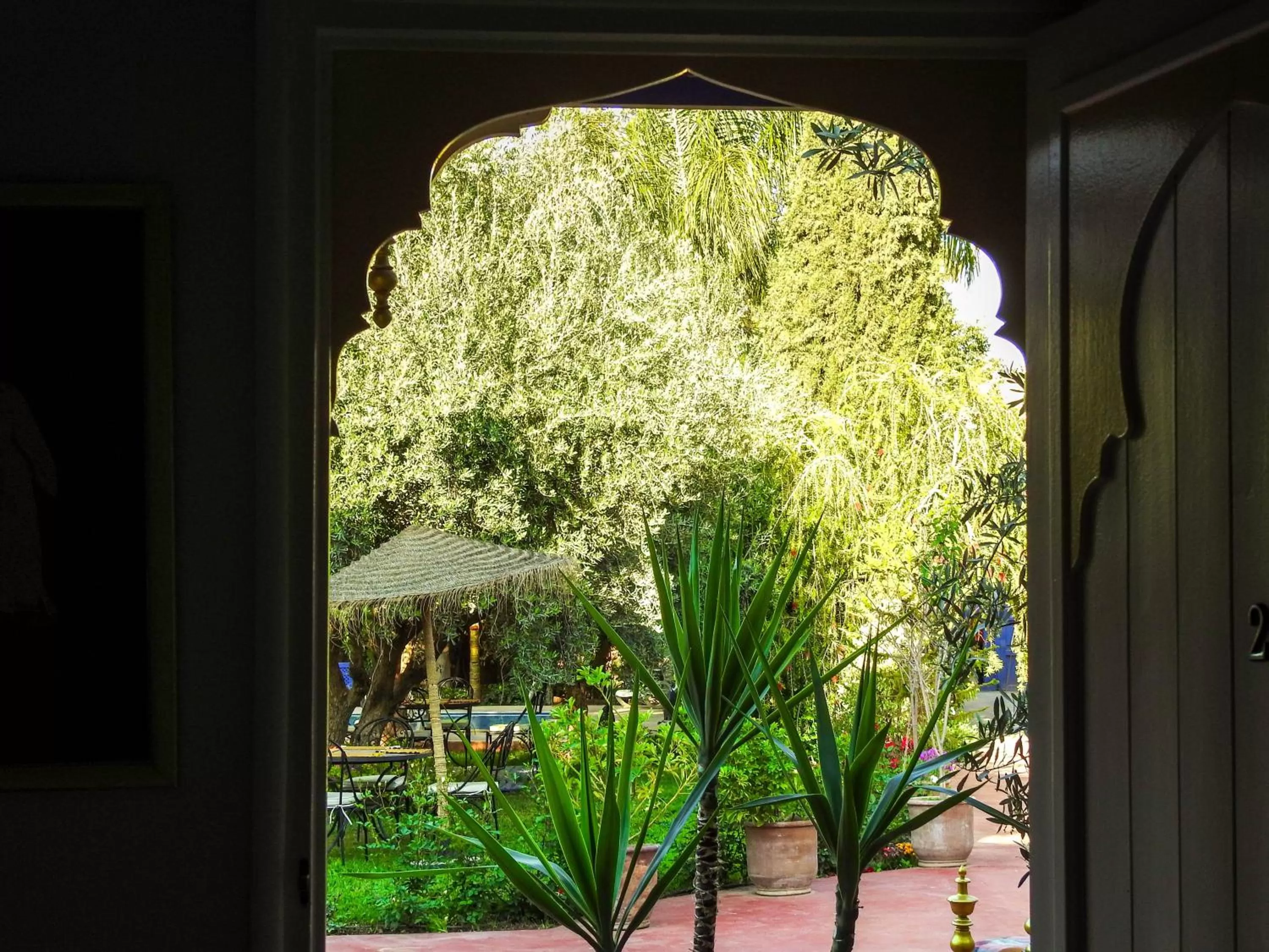 Garden in Le Bleu House
