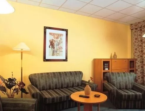 Seating area in Hotel Rychło