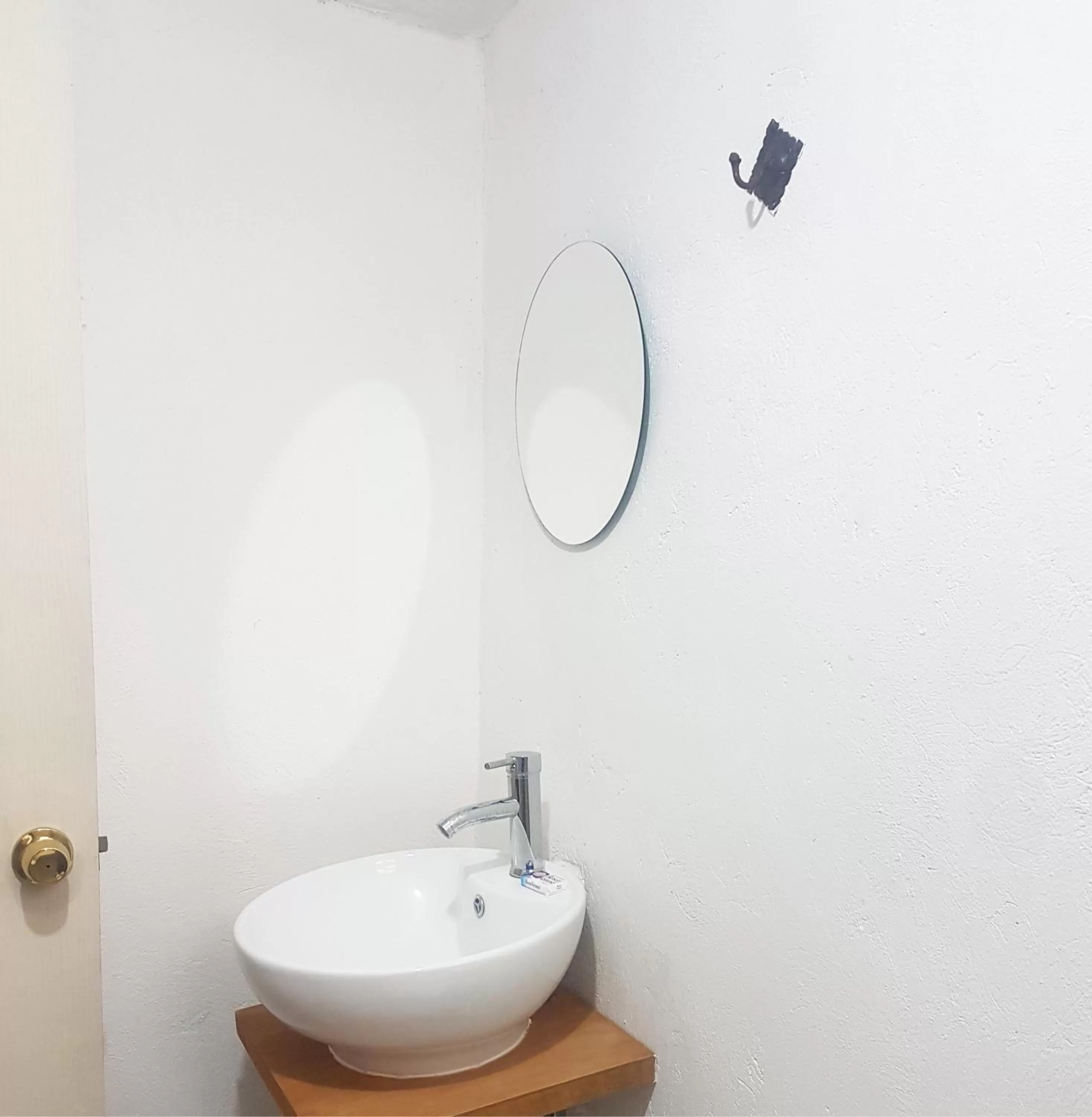 Bathroom in Hostal Hoja Santa