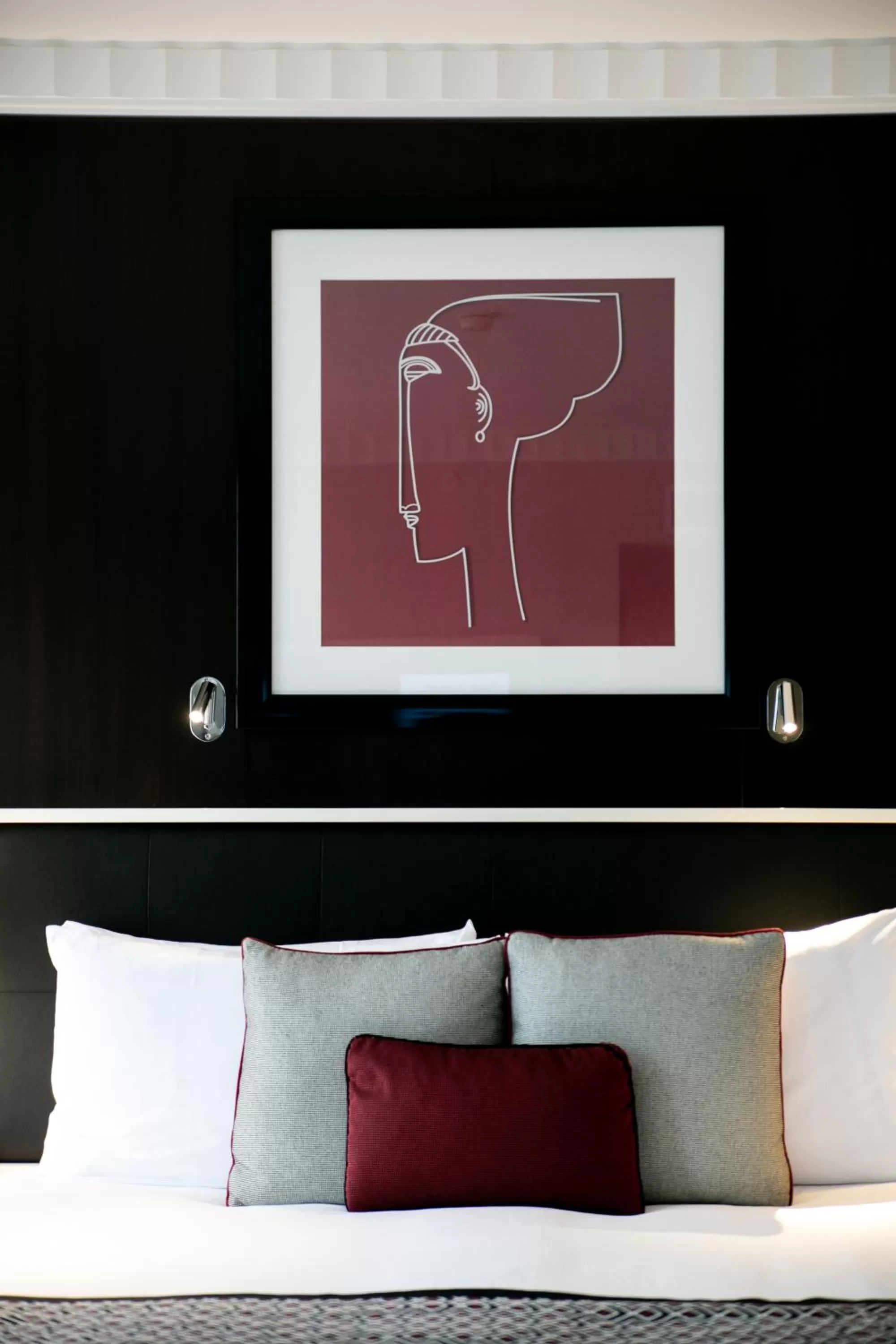 Bed in Sofitel Lafayette Square Washington DC