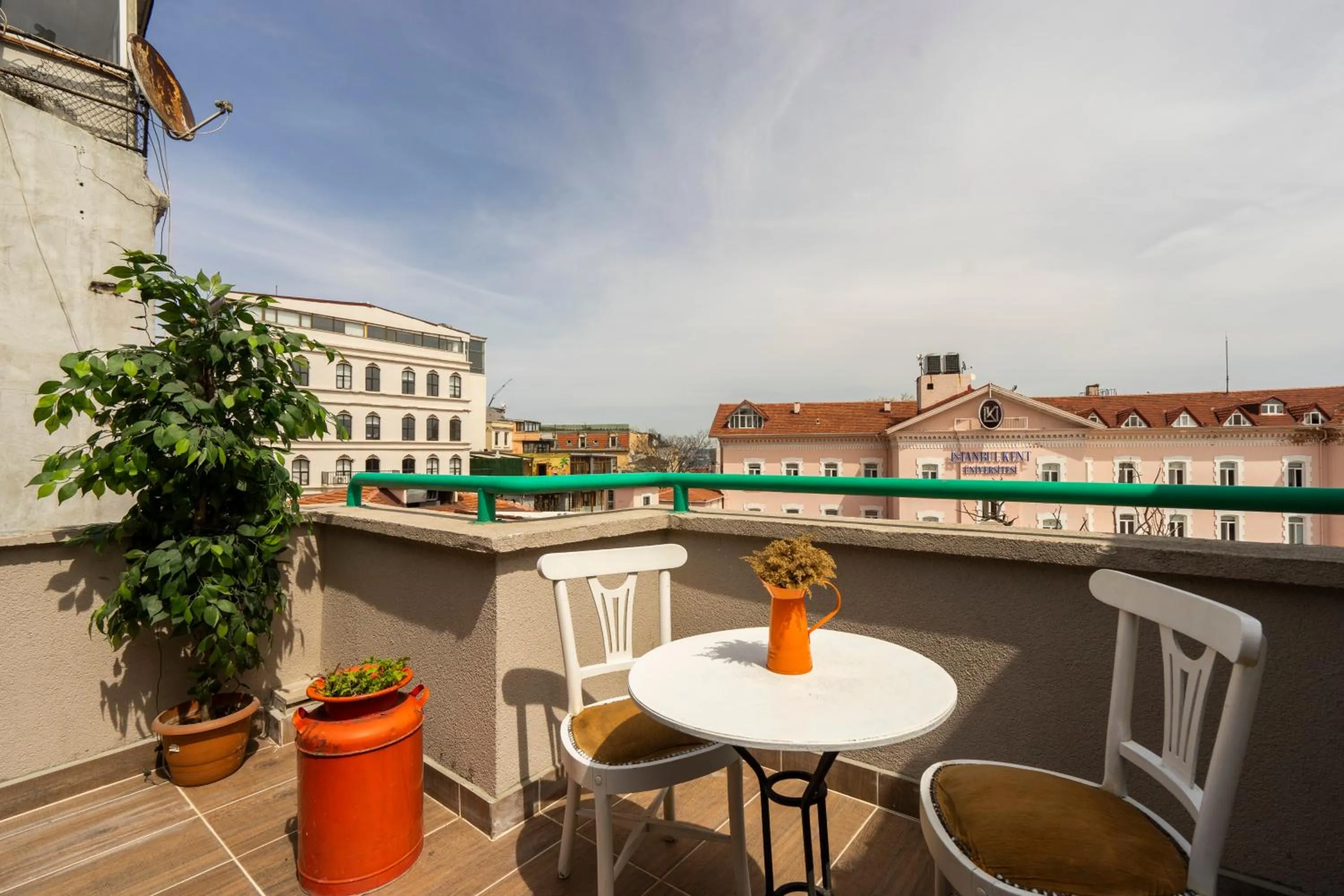 Balcony/Terrace in Taksim Alya Suites