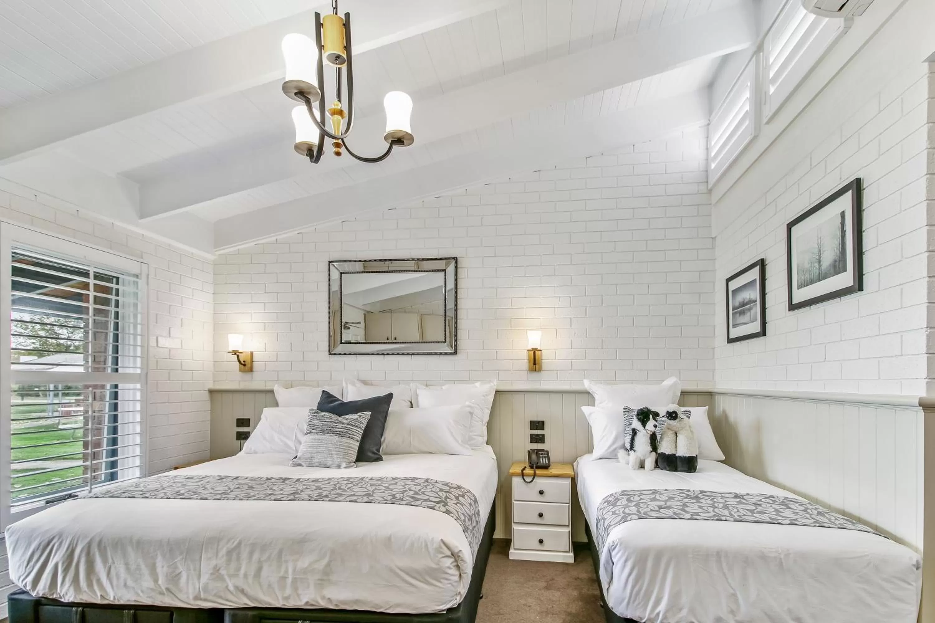 Bed in Alzburg Resort