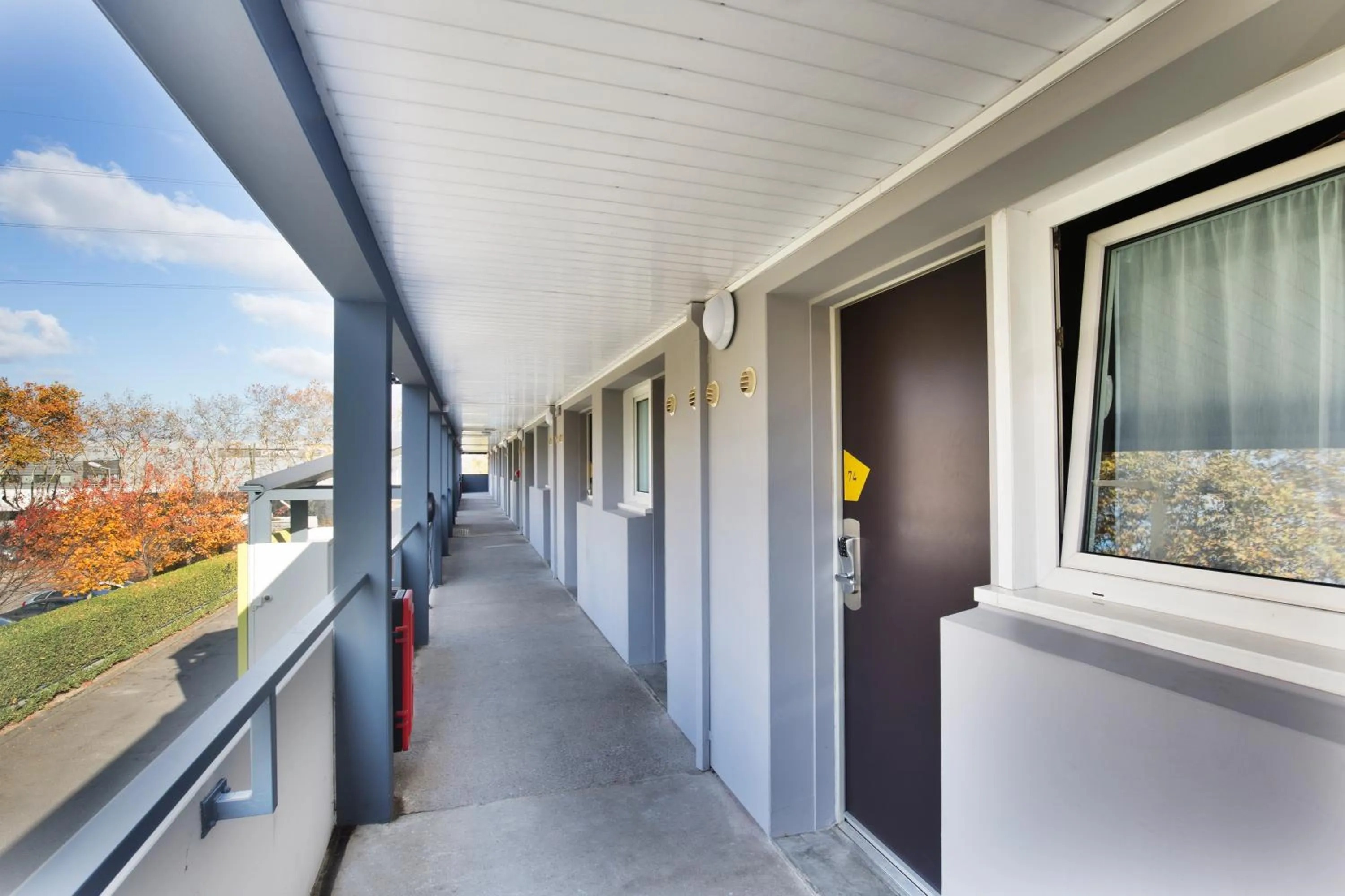 Property building in B&B HOTEL Lyon St Priest