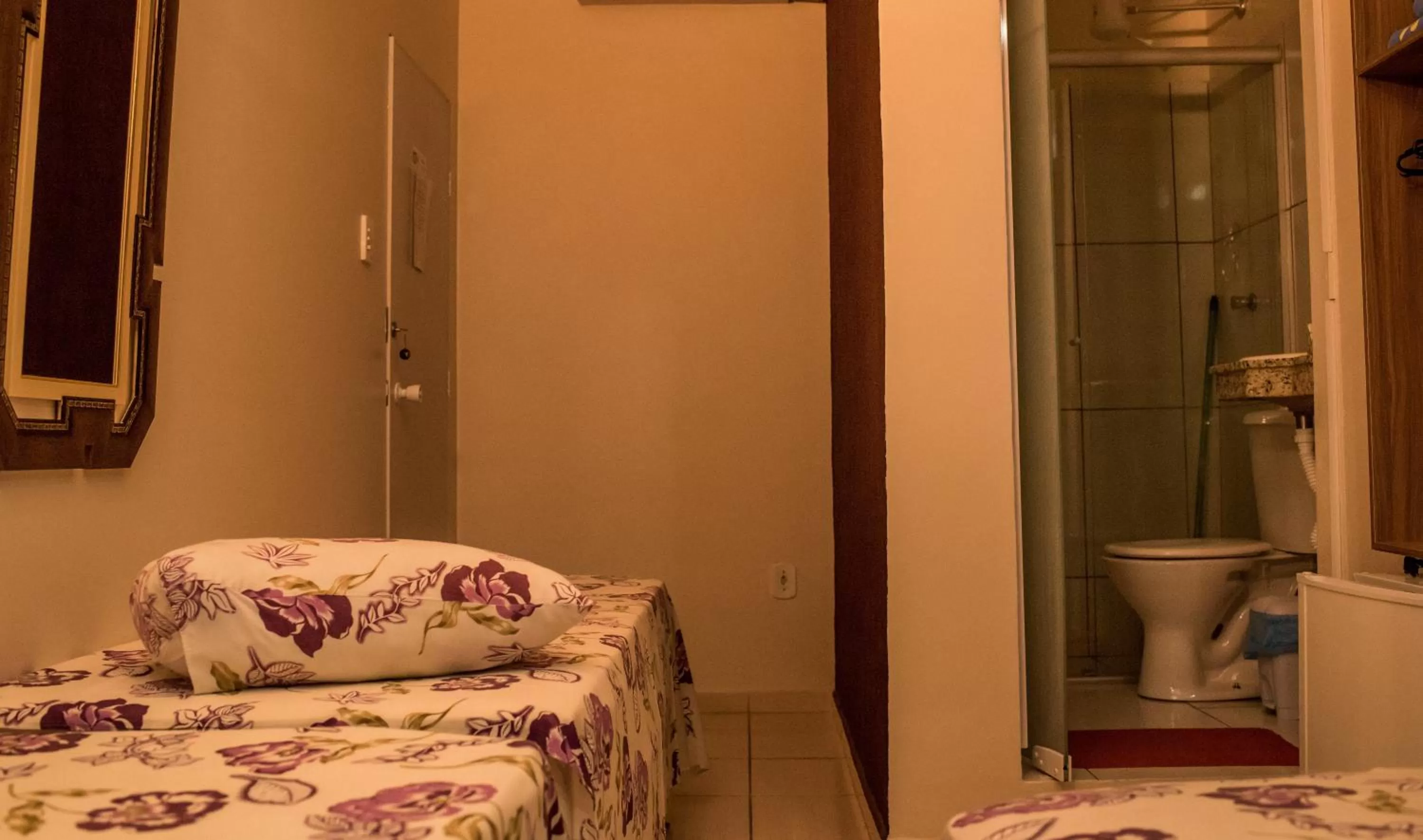 Bed, Bathroom in Pousada Rabake