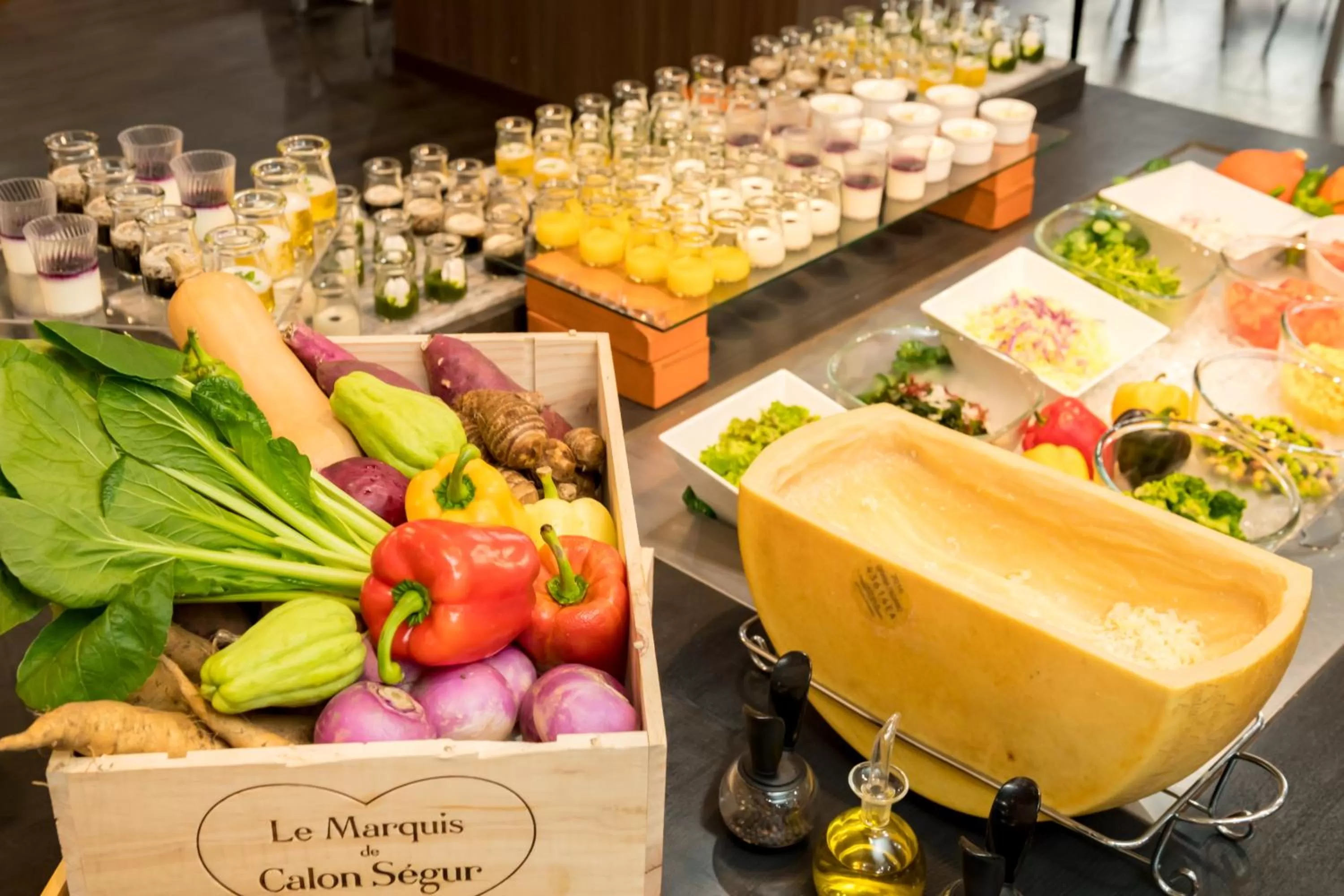 Buffet breakfast in Quintessa Hotel Iseshima