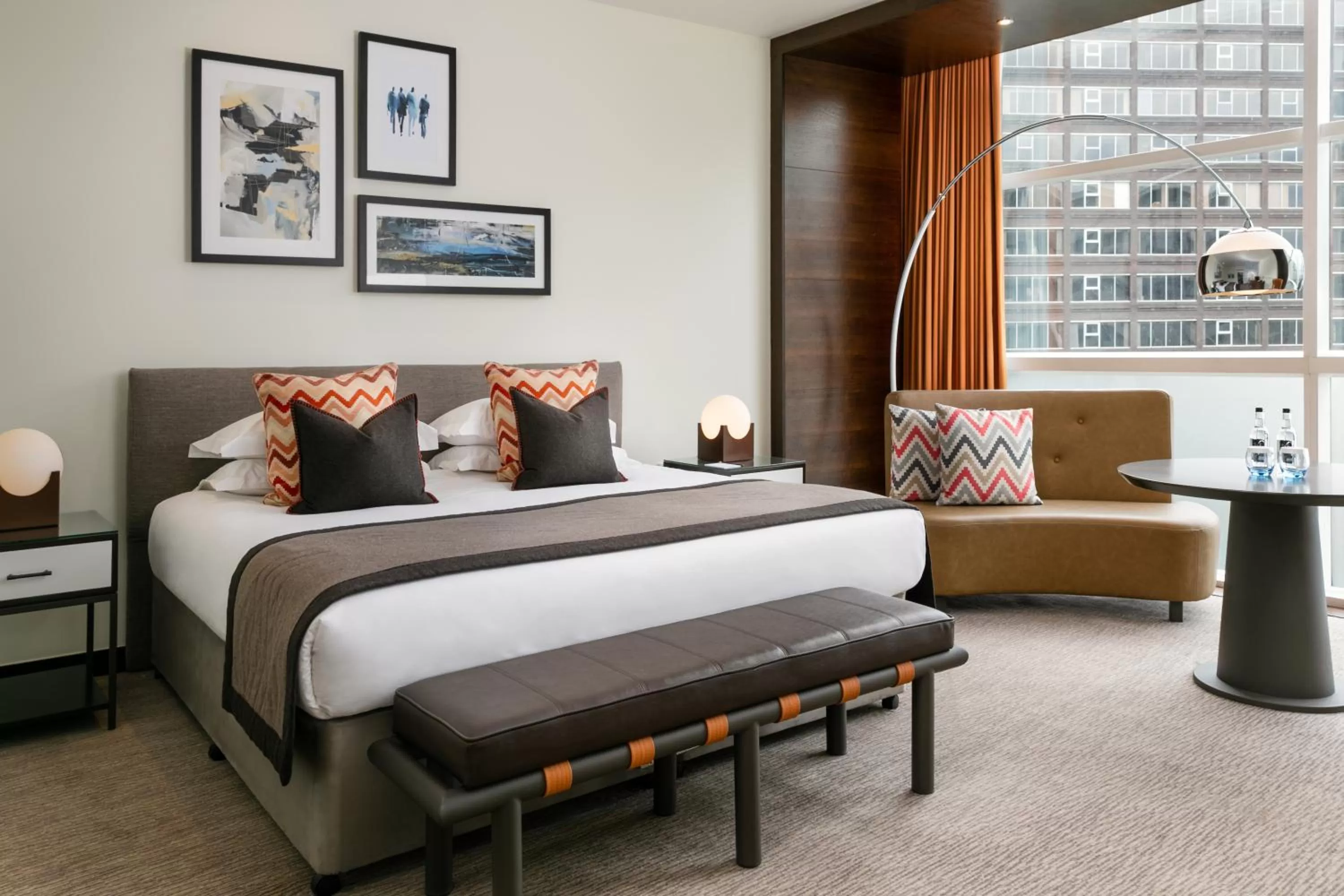 Bedroom, Bed in The Lowry Hotel Manchester