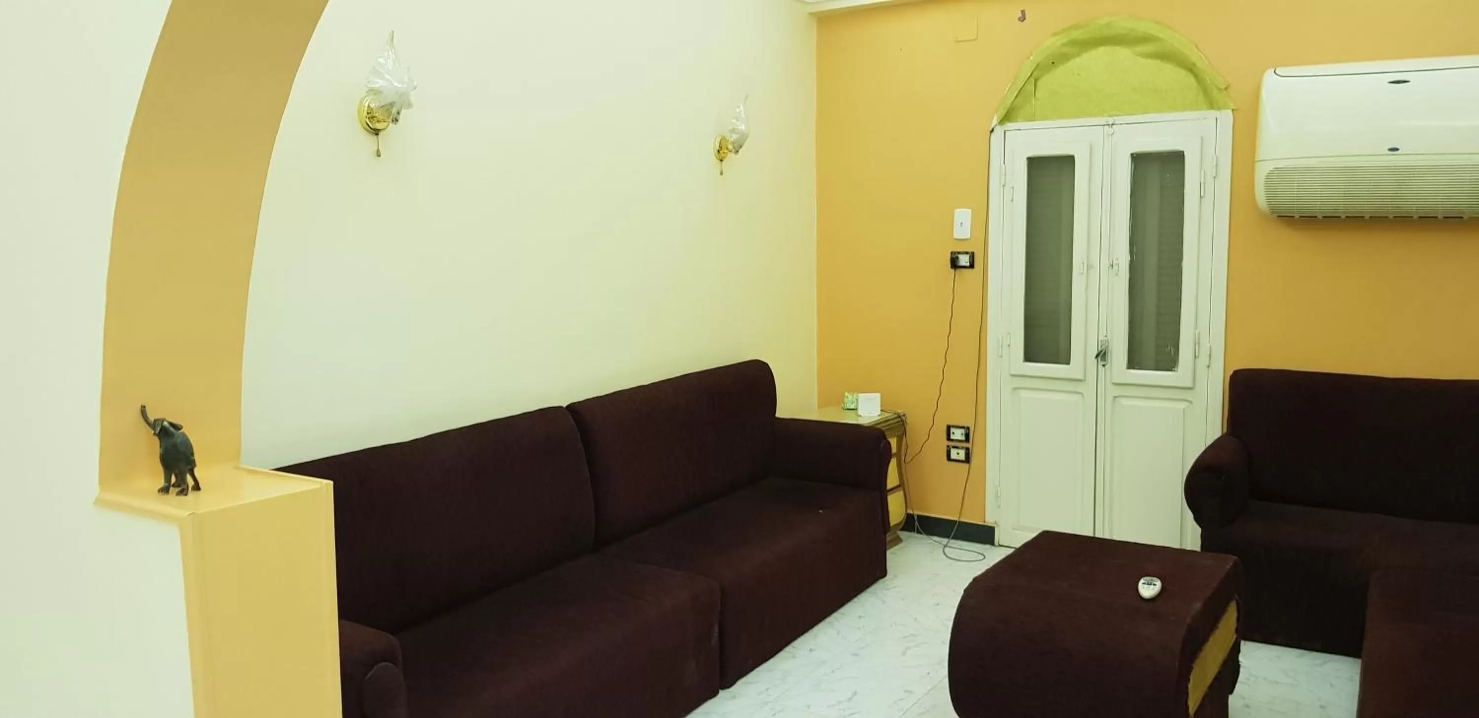 Living room, Seating Area in Taharka Nubian House