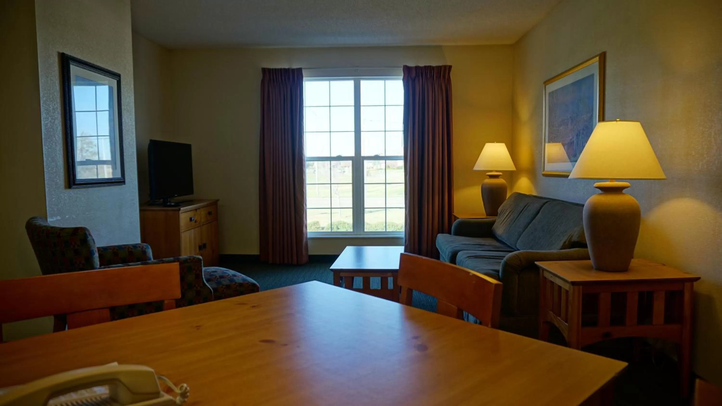 Living room in Baymont by Wyndham Wichita East