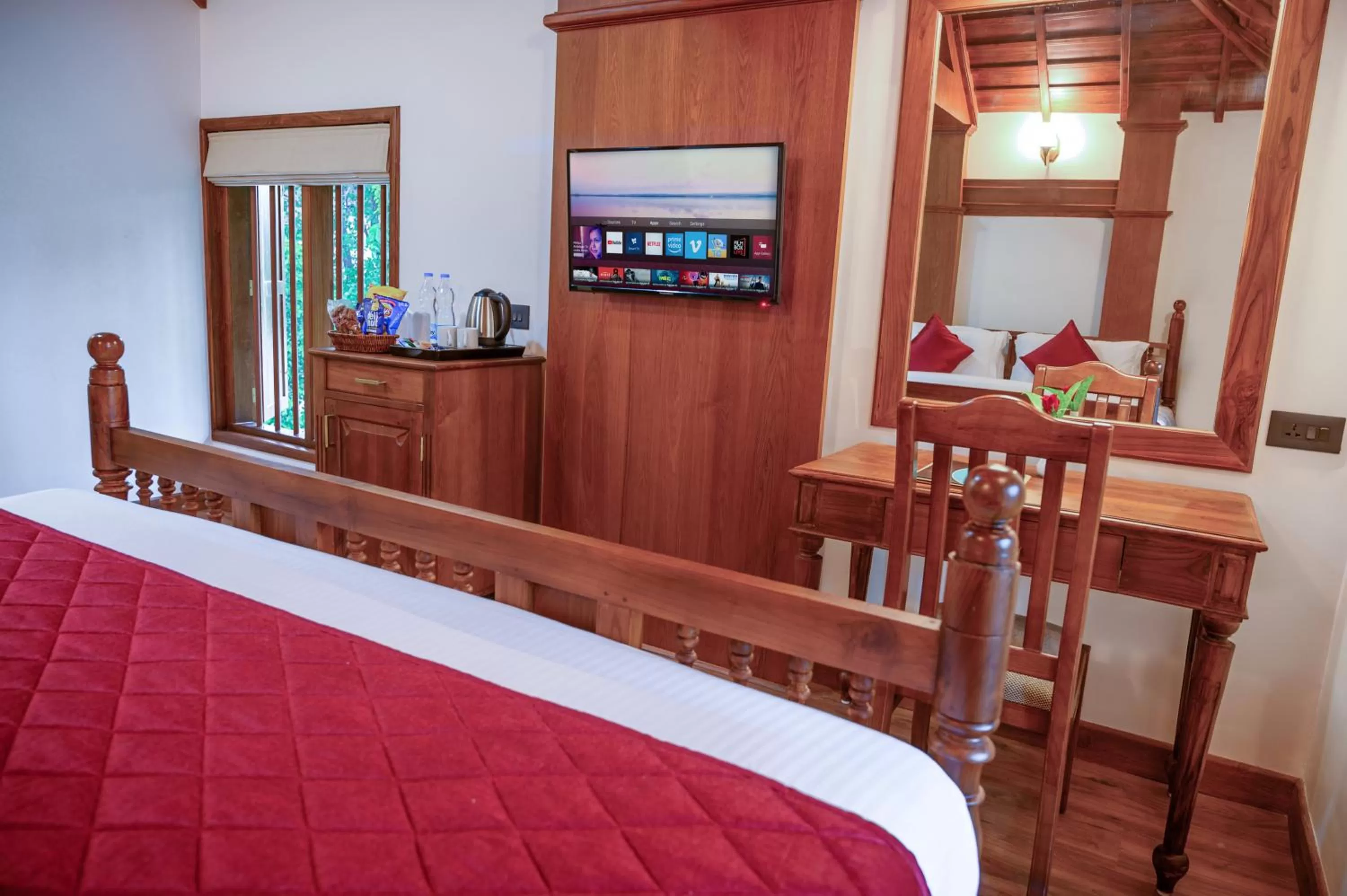 Bed in Surya Heritage Hotels