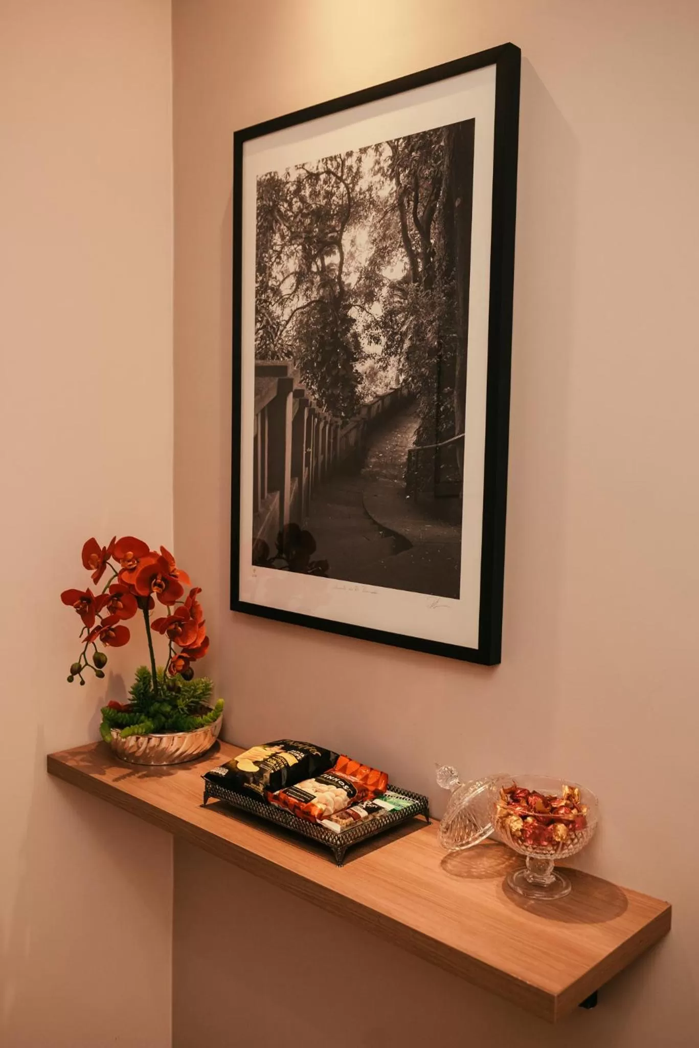 Decorative detail in Occitano Apart Hotel