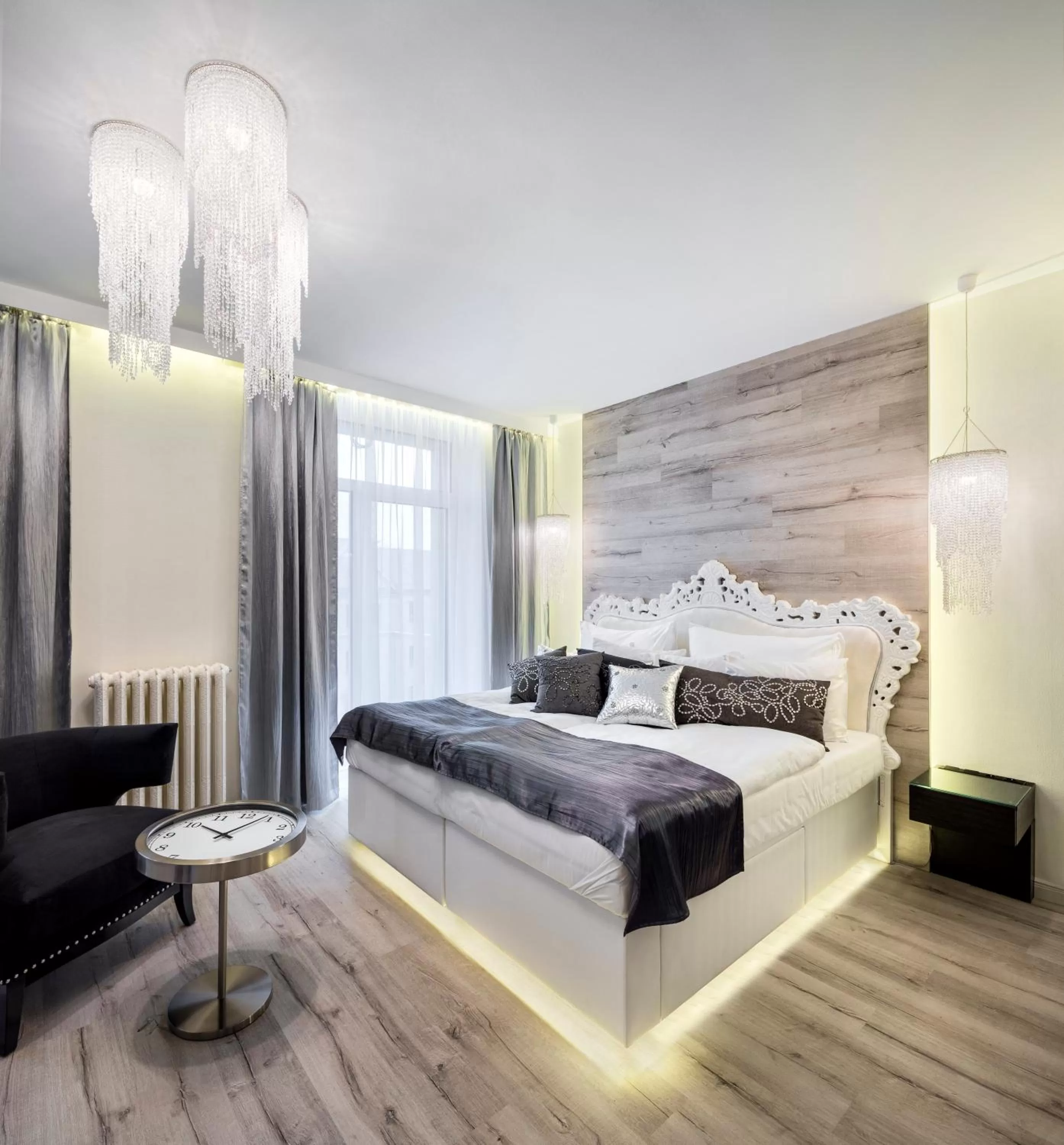 Bedroom, Bed in Pytloun Imperial Design Suites