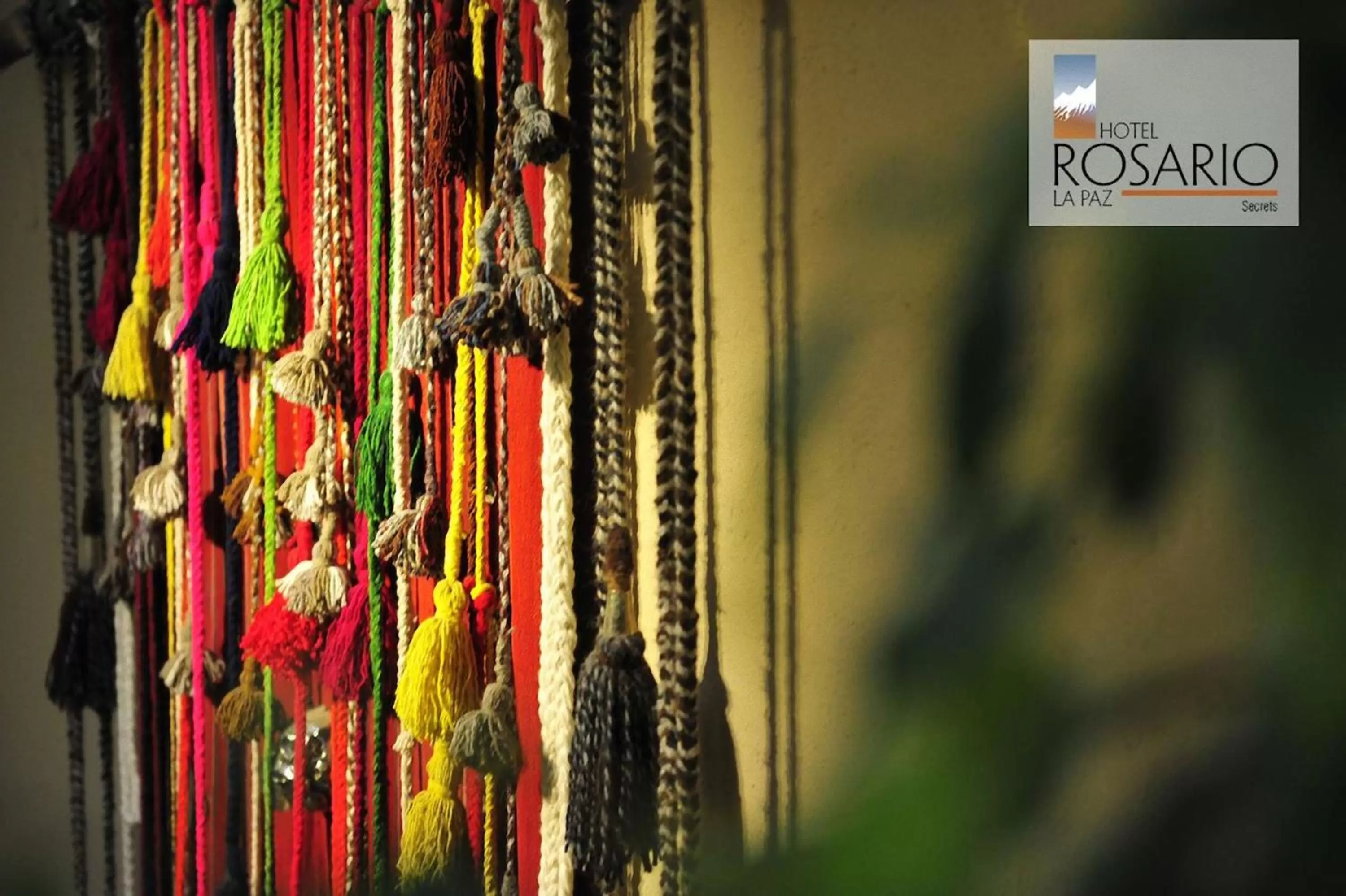Decorative detail in Hotel Rosario La Paz