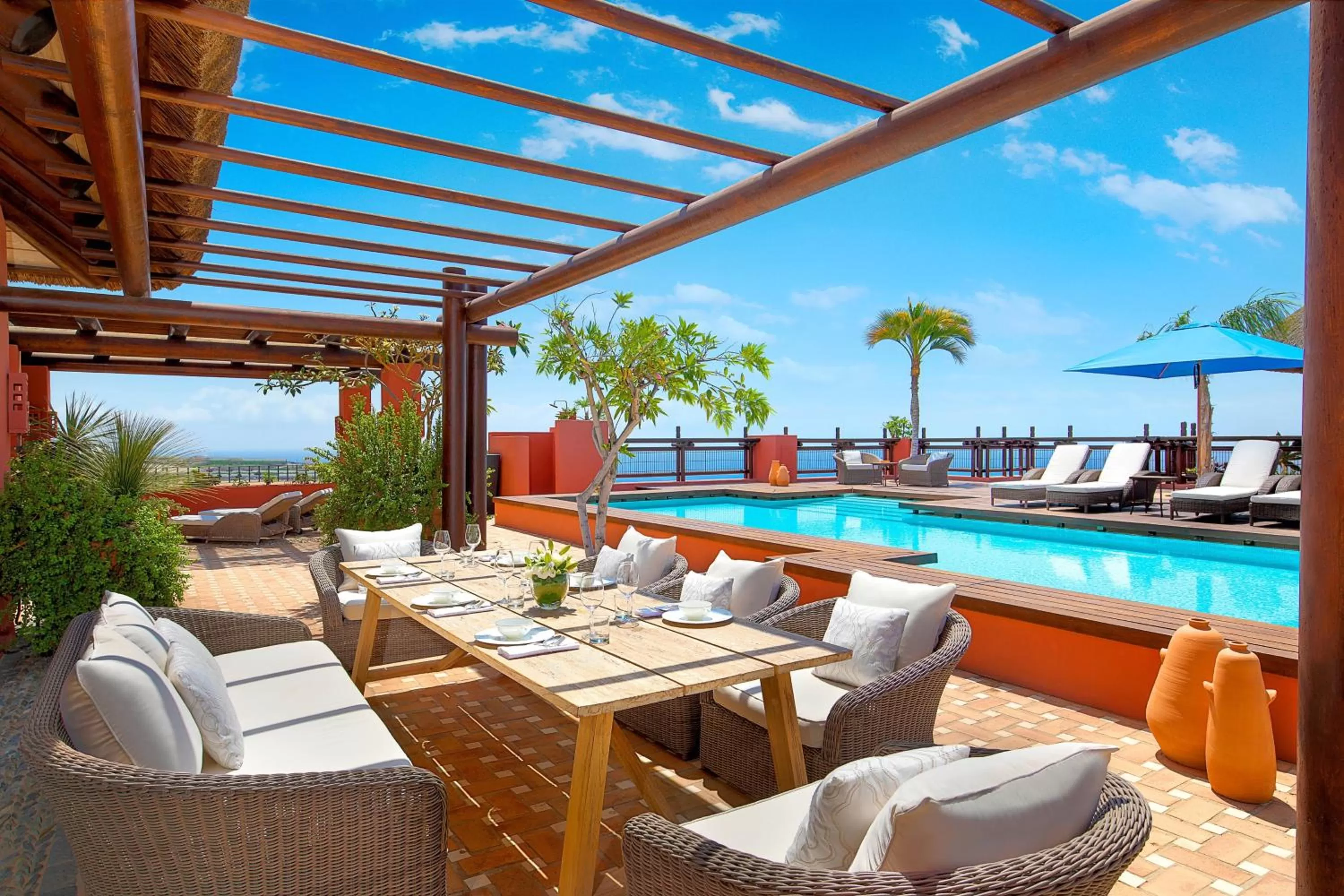 Swimming pool in The Ritz-Carlton Tenerife, Abama
