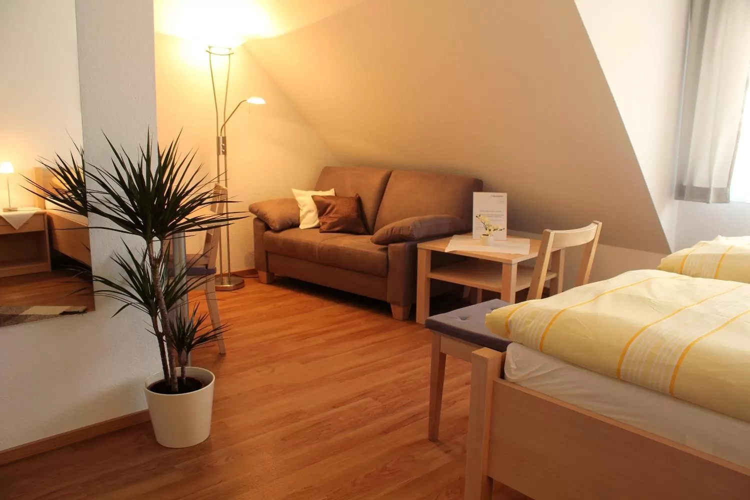 Bedroom, Bed in Hotel Am Wintergarten