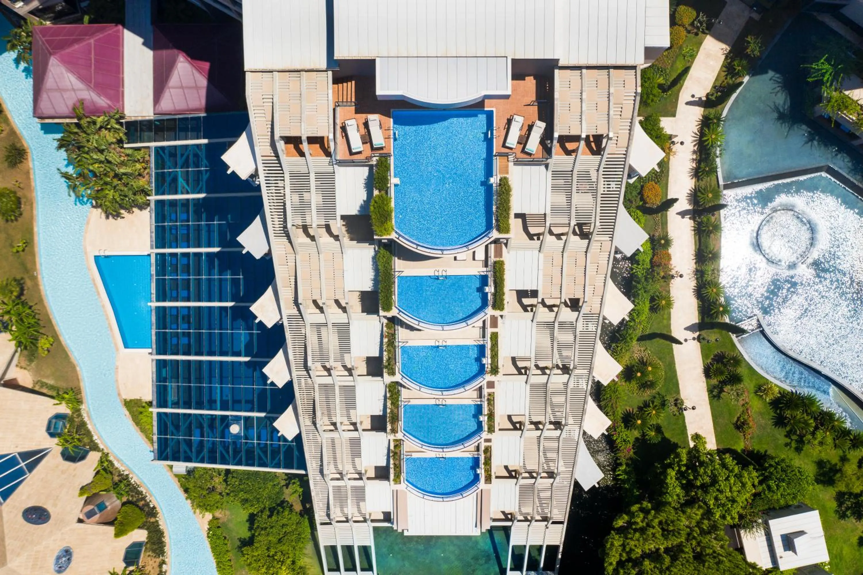 On site in Susesi Luxury Resort