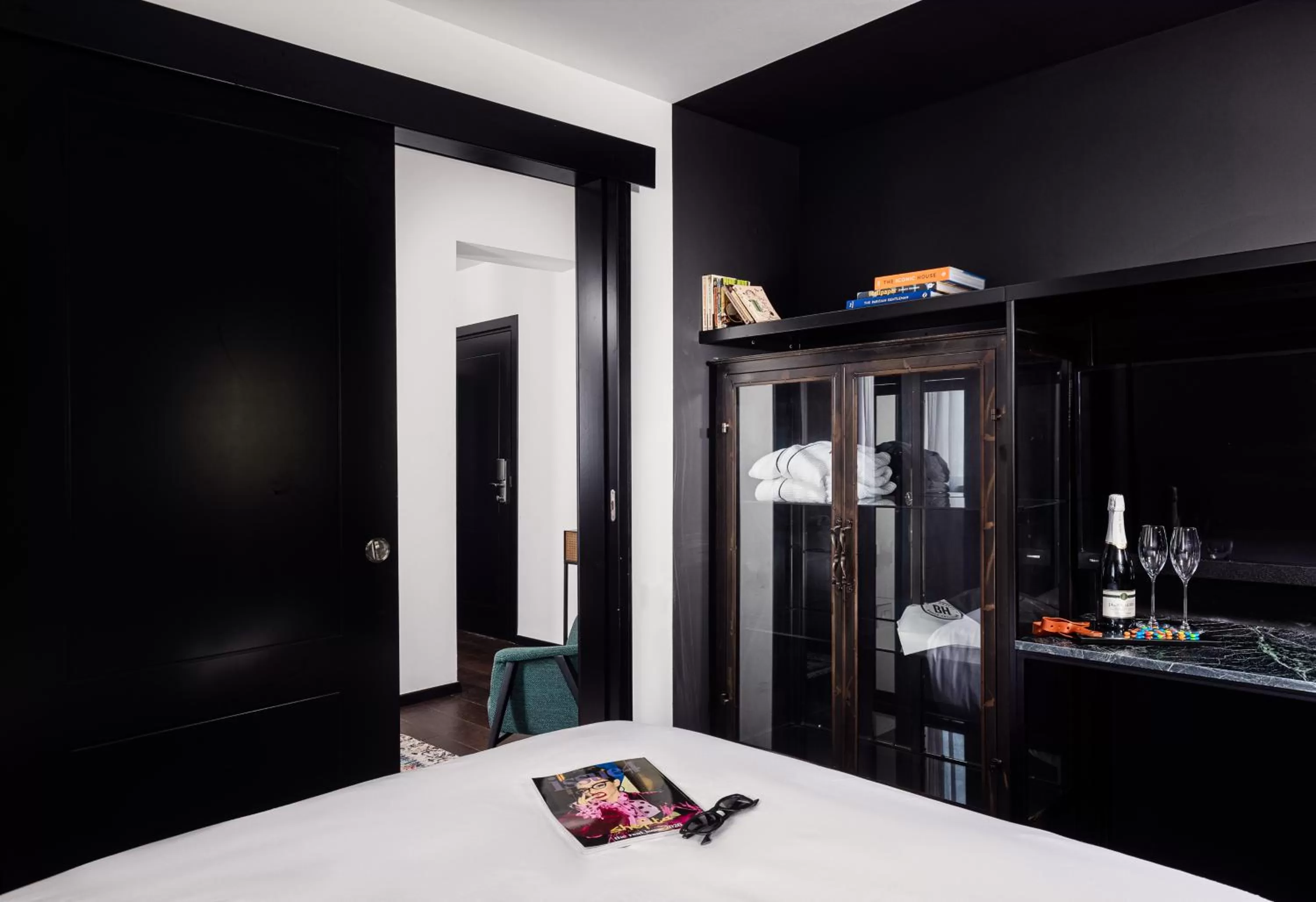 Bedroom in Townhouse Residence a member of Brown Hotels