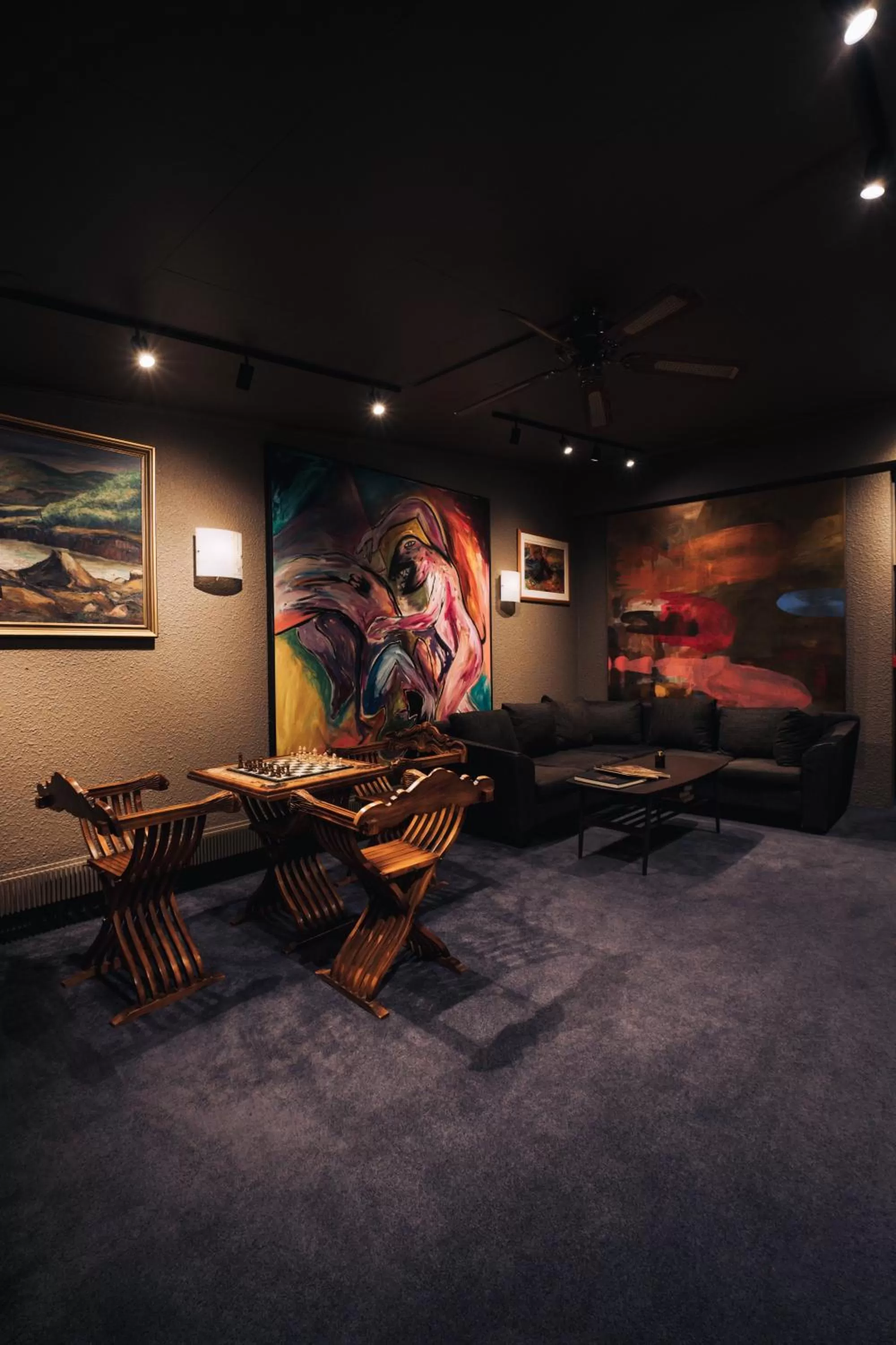 Living room in Brim Hotel