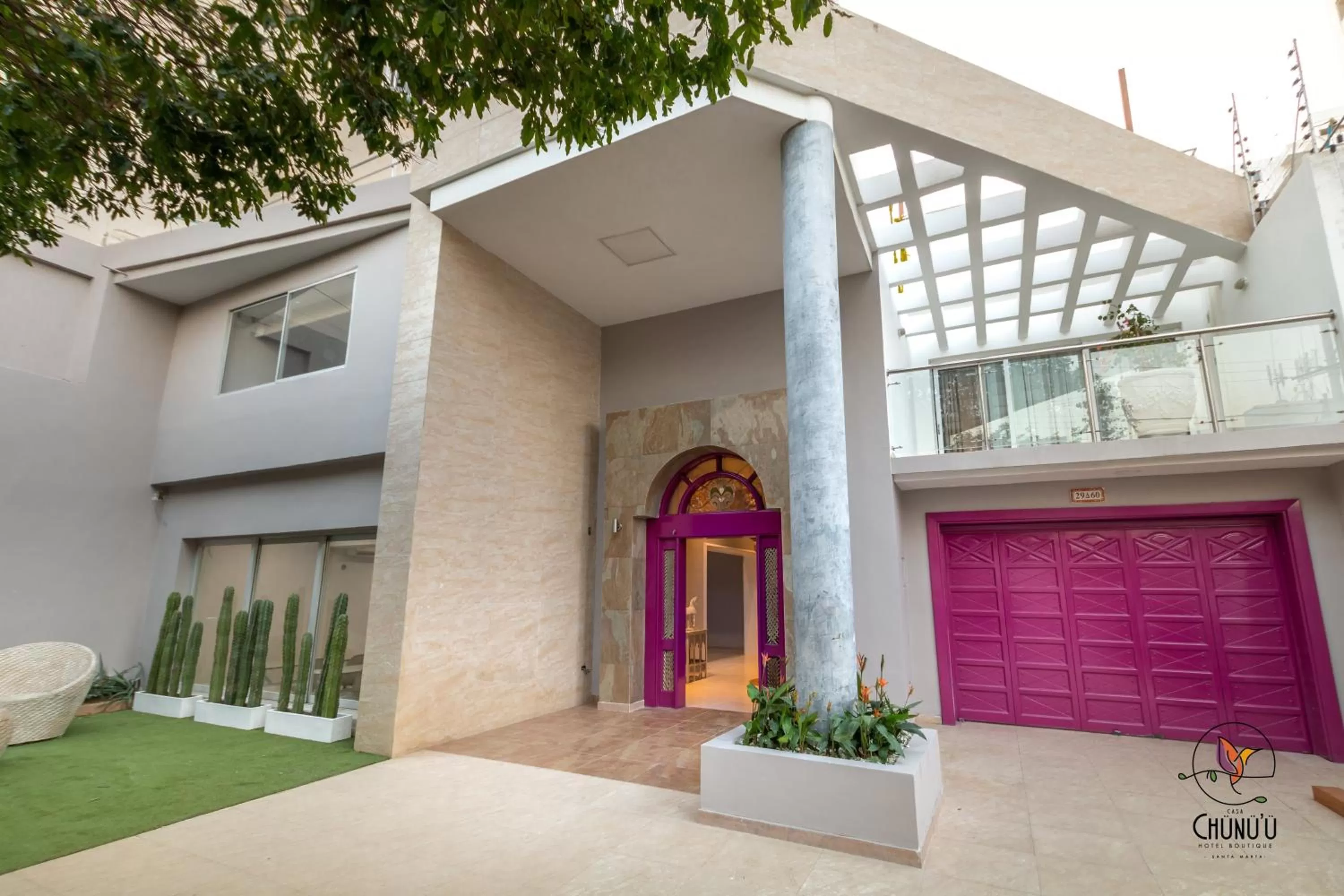 Facade/entrance, Property Building in Hotel Boutique CASA CHUNUU Santa Marta