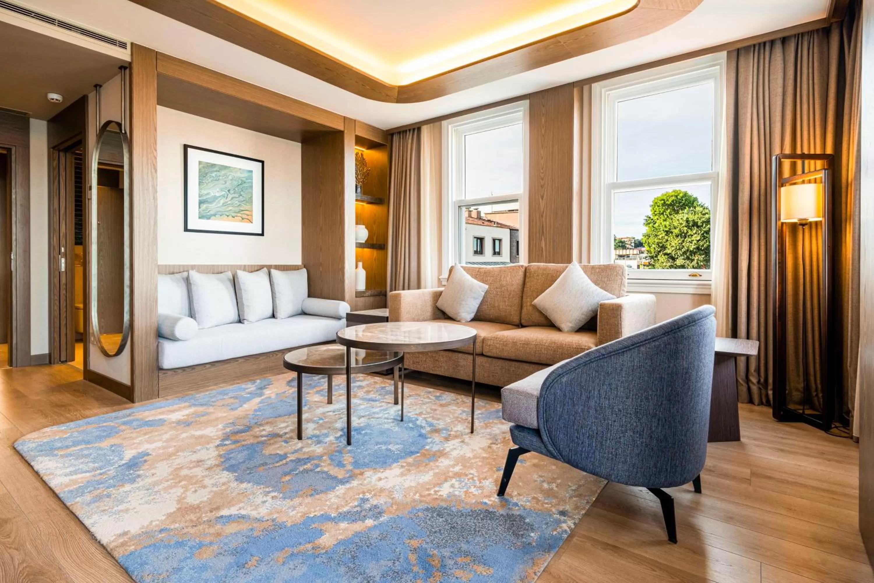 Living room in Radisson Hotel Istanbul Sultanahmet