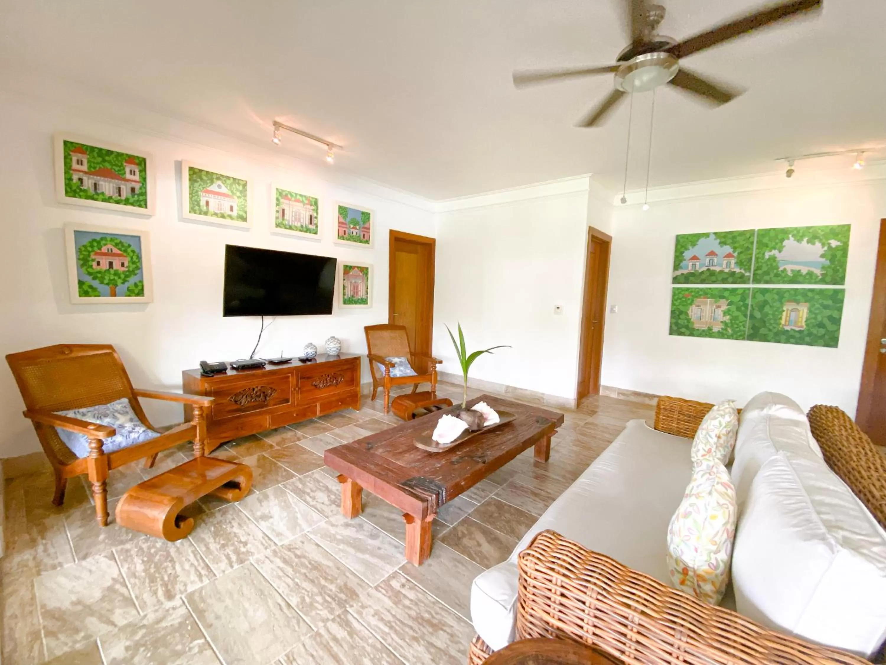 TV and multimedia in Xeliter Balcones del Atlantico - Las Terrenas