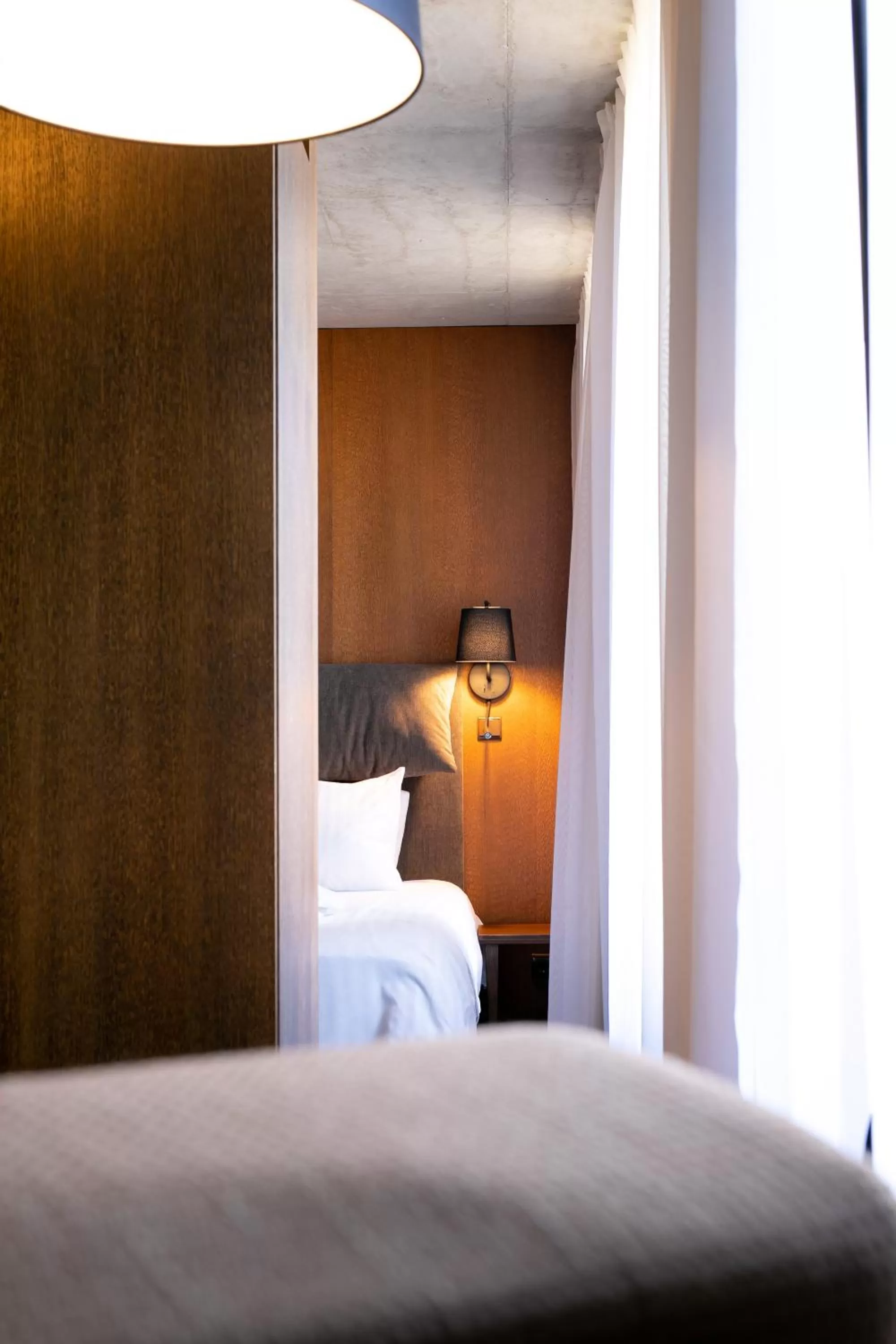 Bed in Johan Design & SPA Hotel