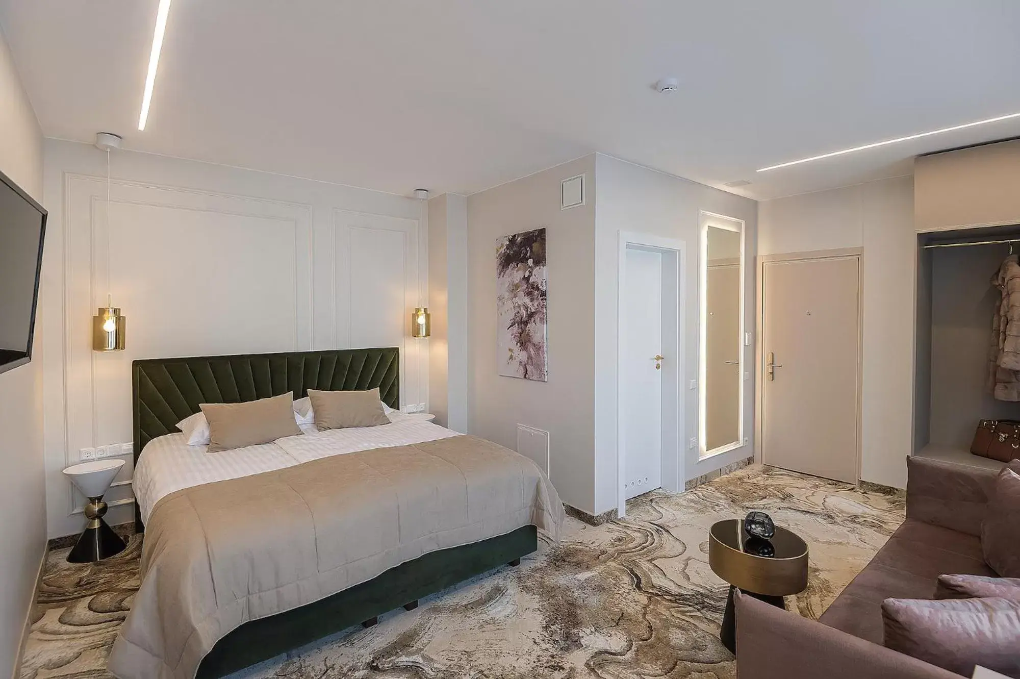 Superior Double Room with Morning Spa Access in Palangos Vetra Superior Double Room with Morning Spa Access in Palangos Vetra