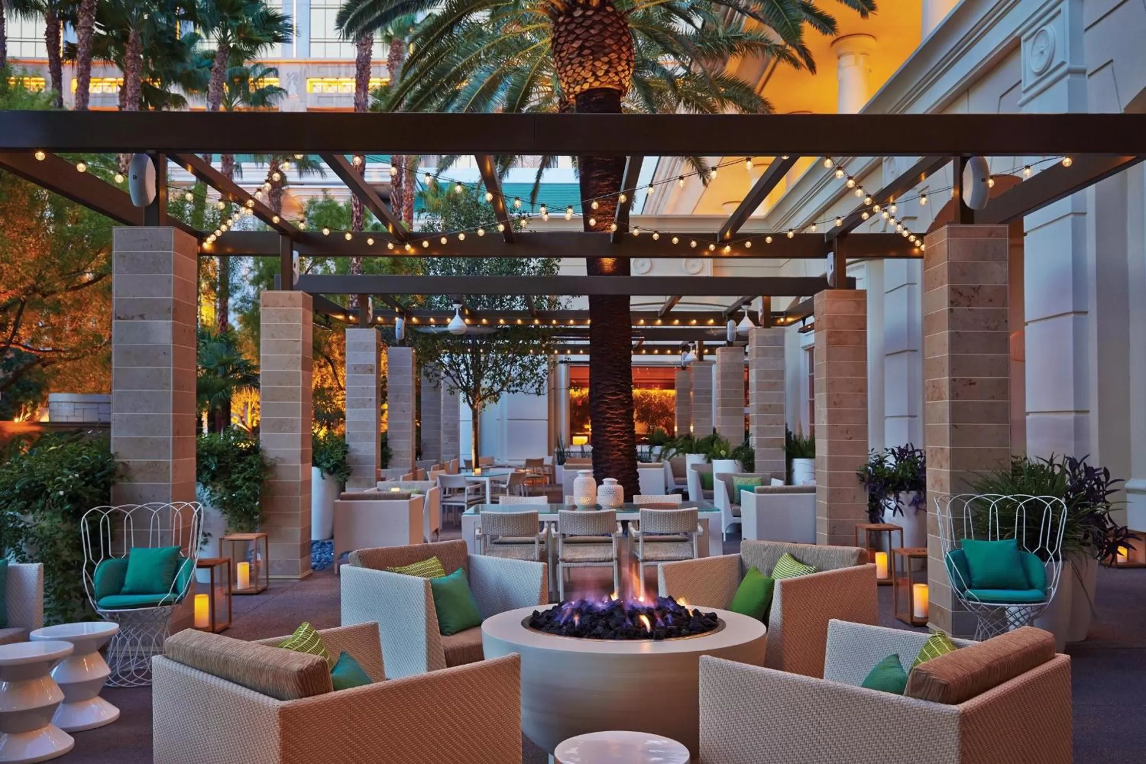 Patio in Four Seasons Hotel Las Vegas