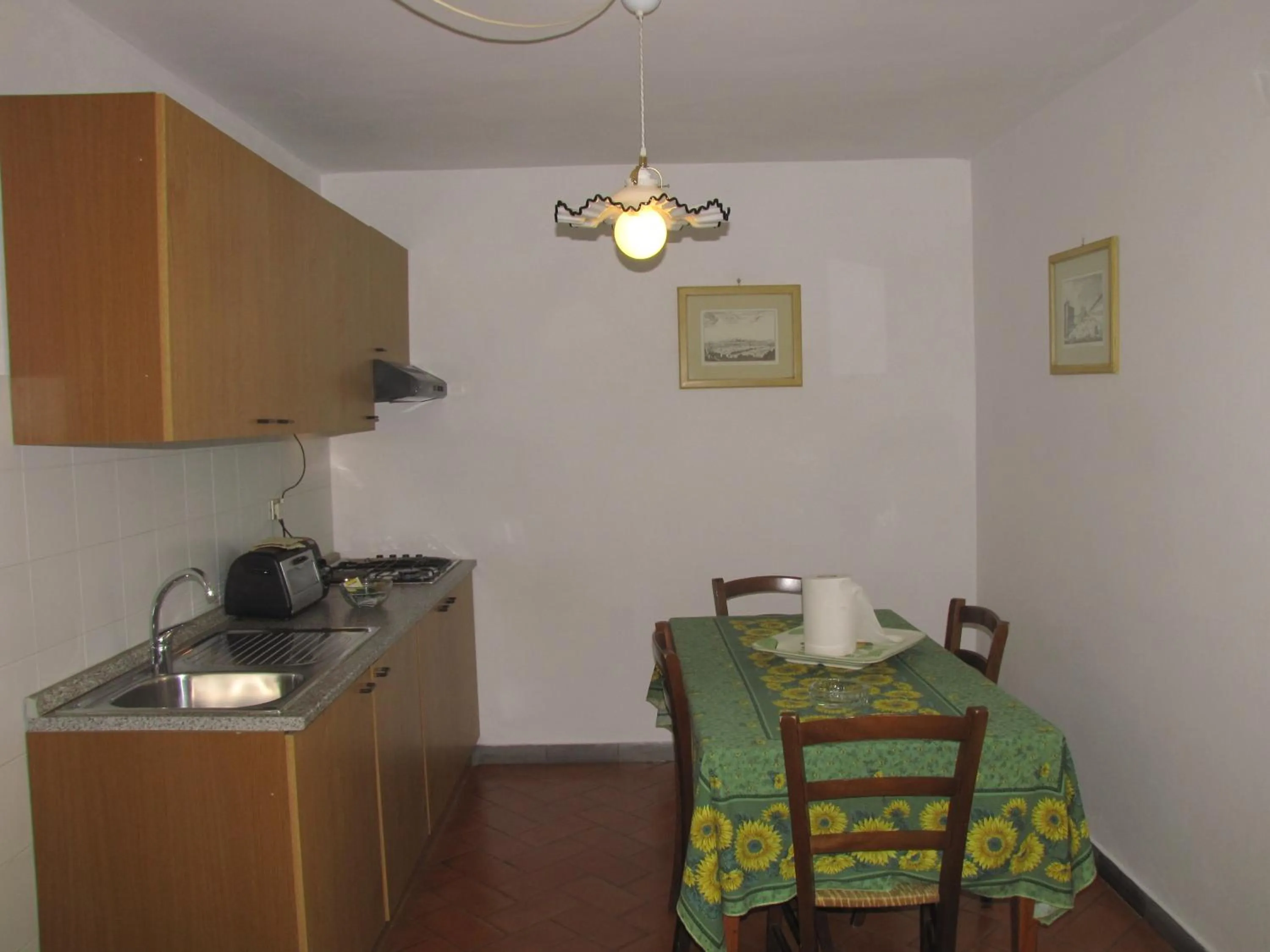 Kitchen or kitchenette in Residence Casprini da Omero