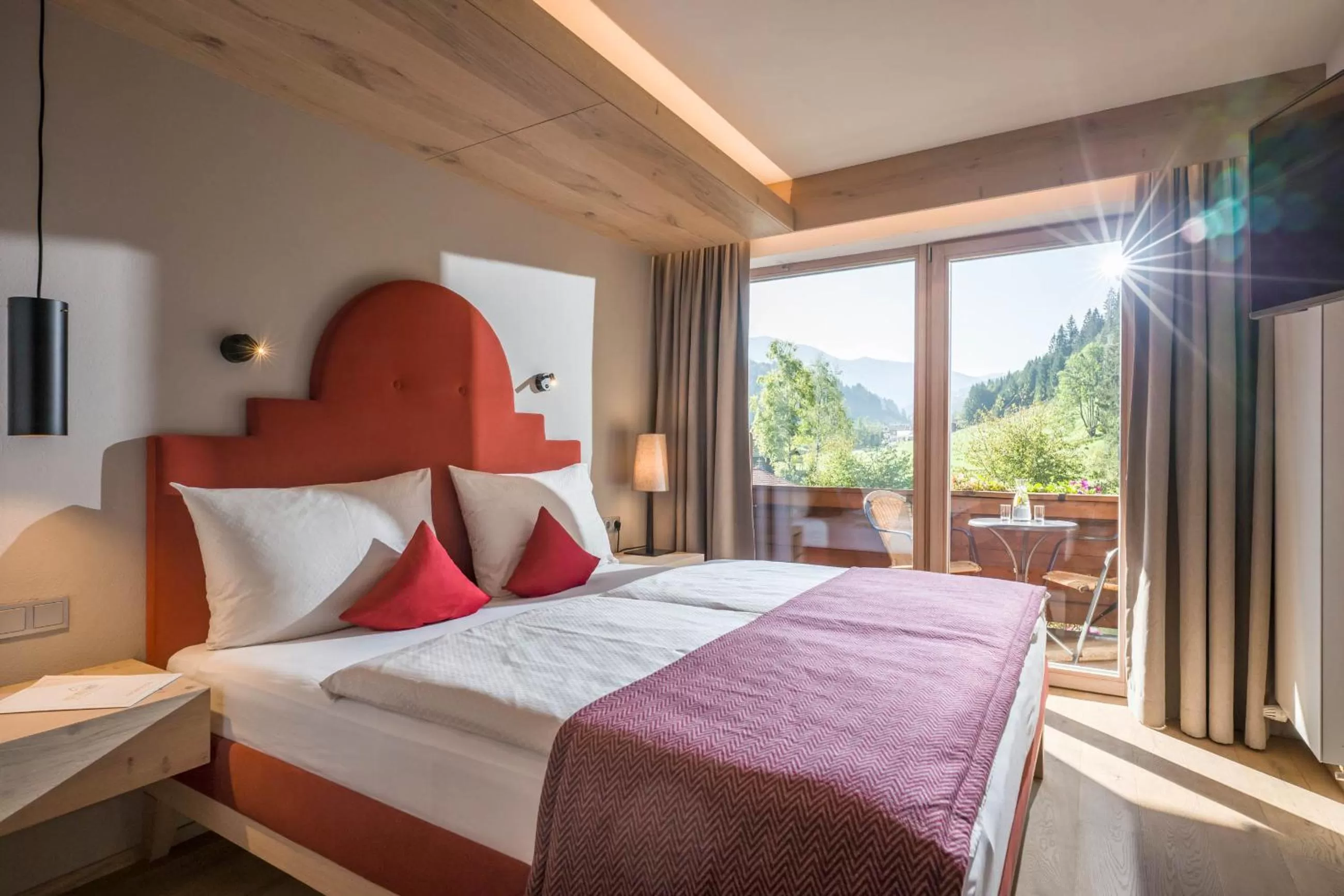 Deluxe Double Room with Balcony in Hotel Haflingerhof