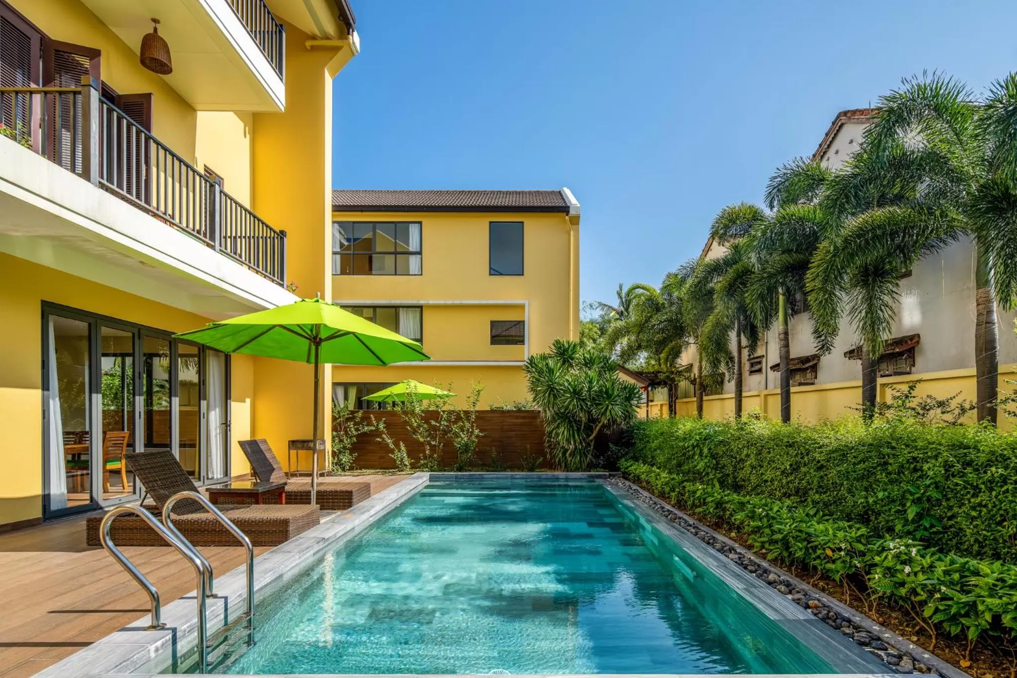 Pool view, Swimming Pool in Palm Village Hoian - STAY 24H