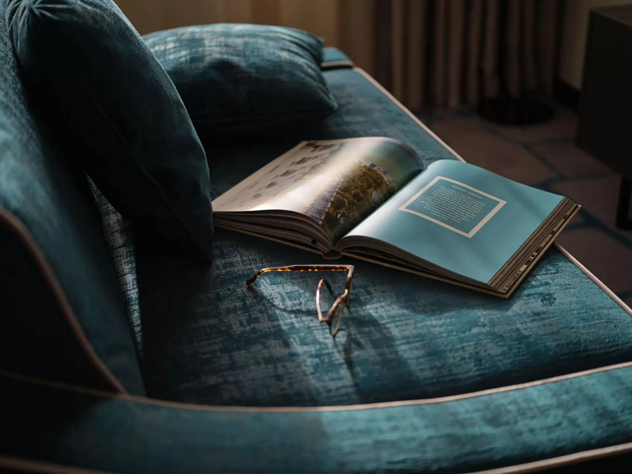 Seating area in Dao by Dorsett West London