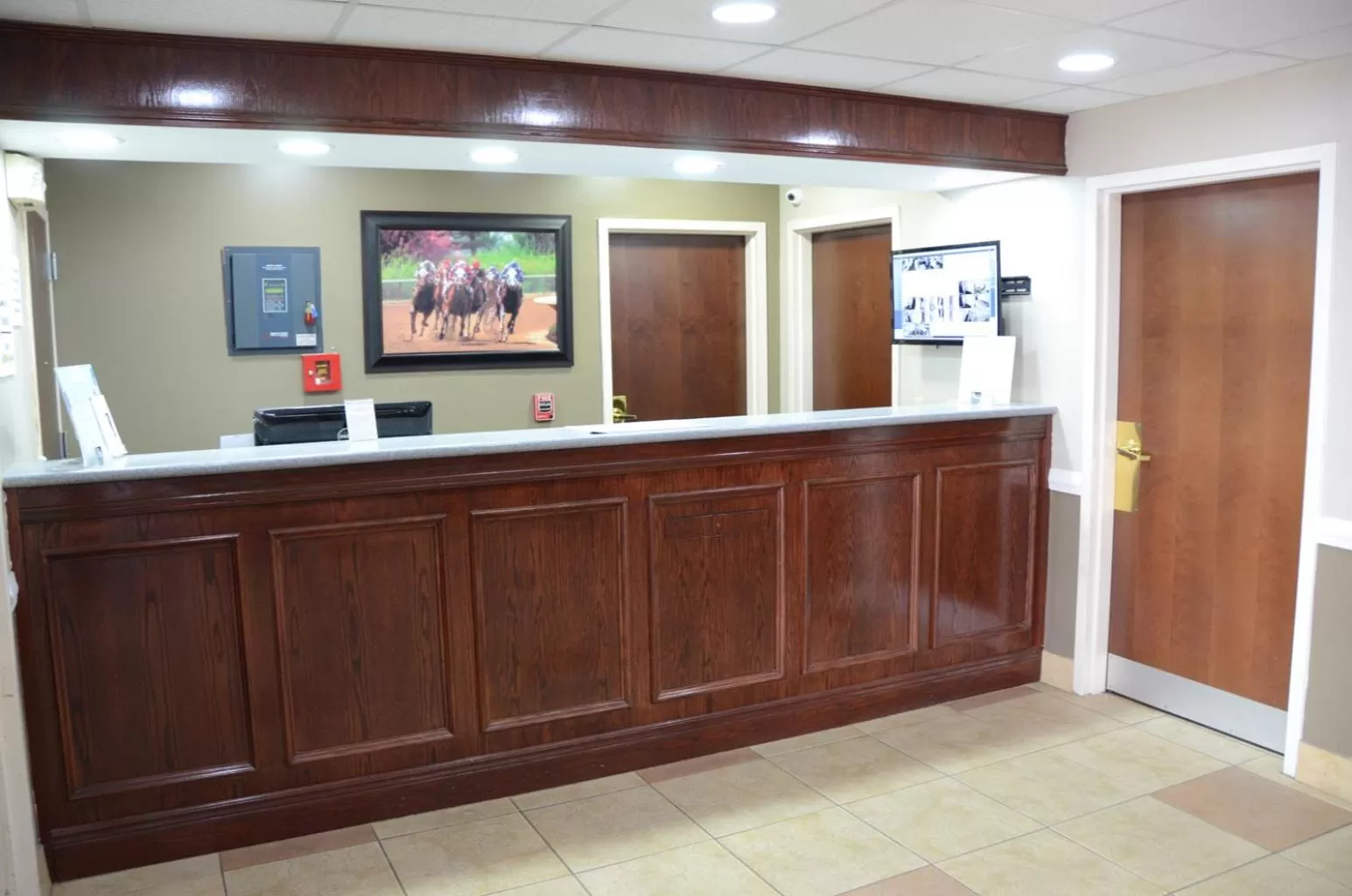 Lobby or reception in Super 8 by Wyndham Louisville/Expo Center