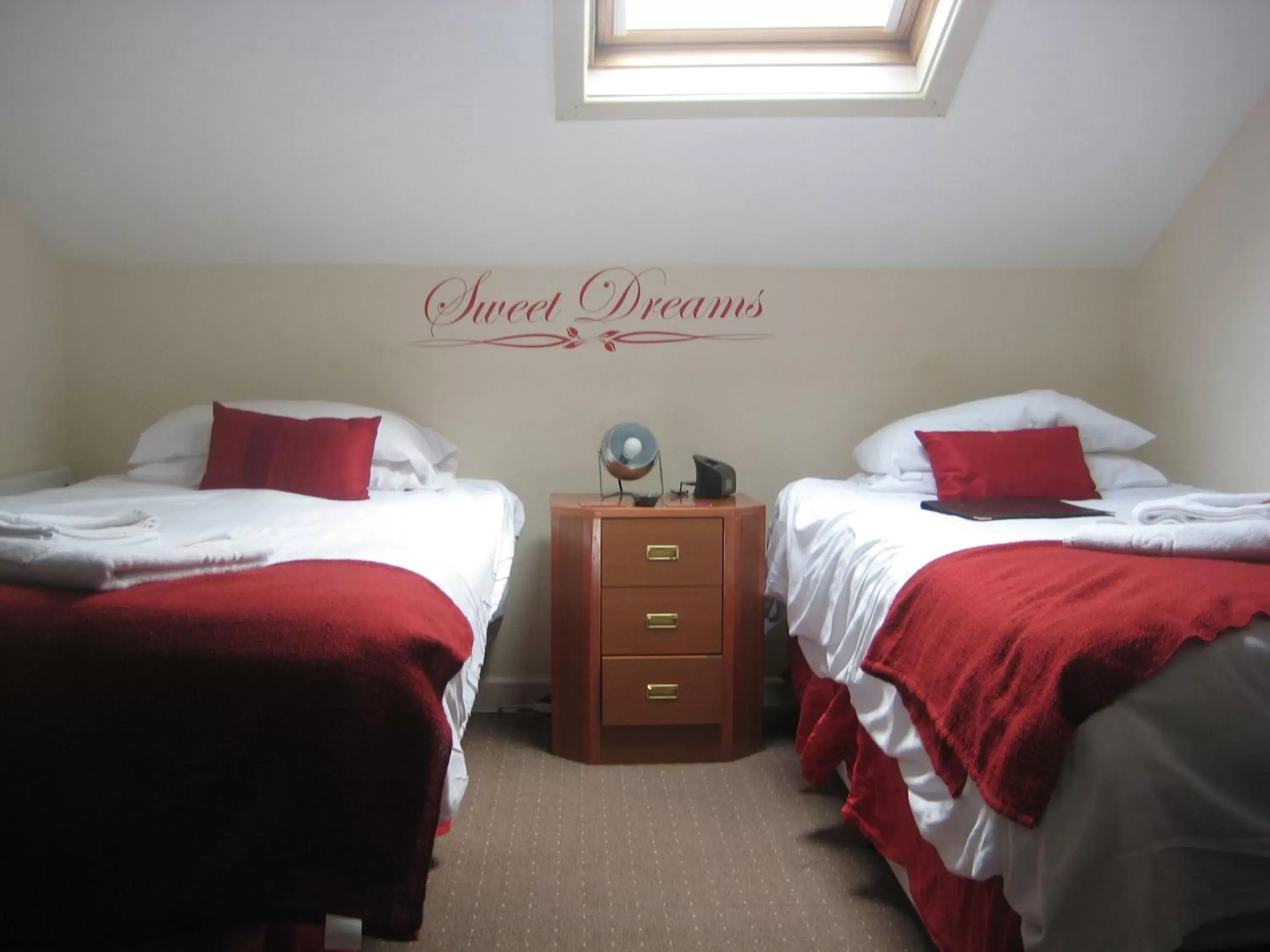 Twin Attic Room - single occupancy in The Dragonfly Twin Attic Room - single occupancy in The Dragonfly