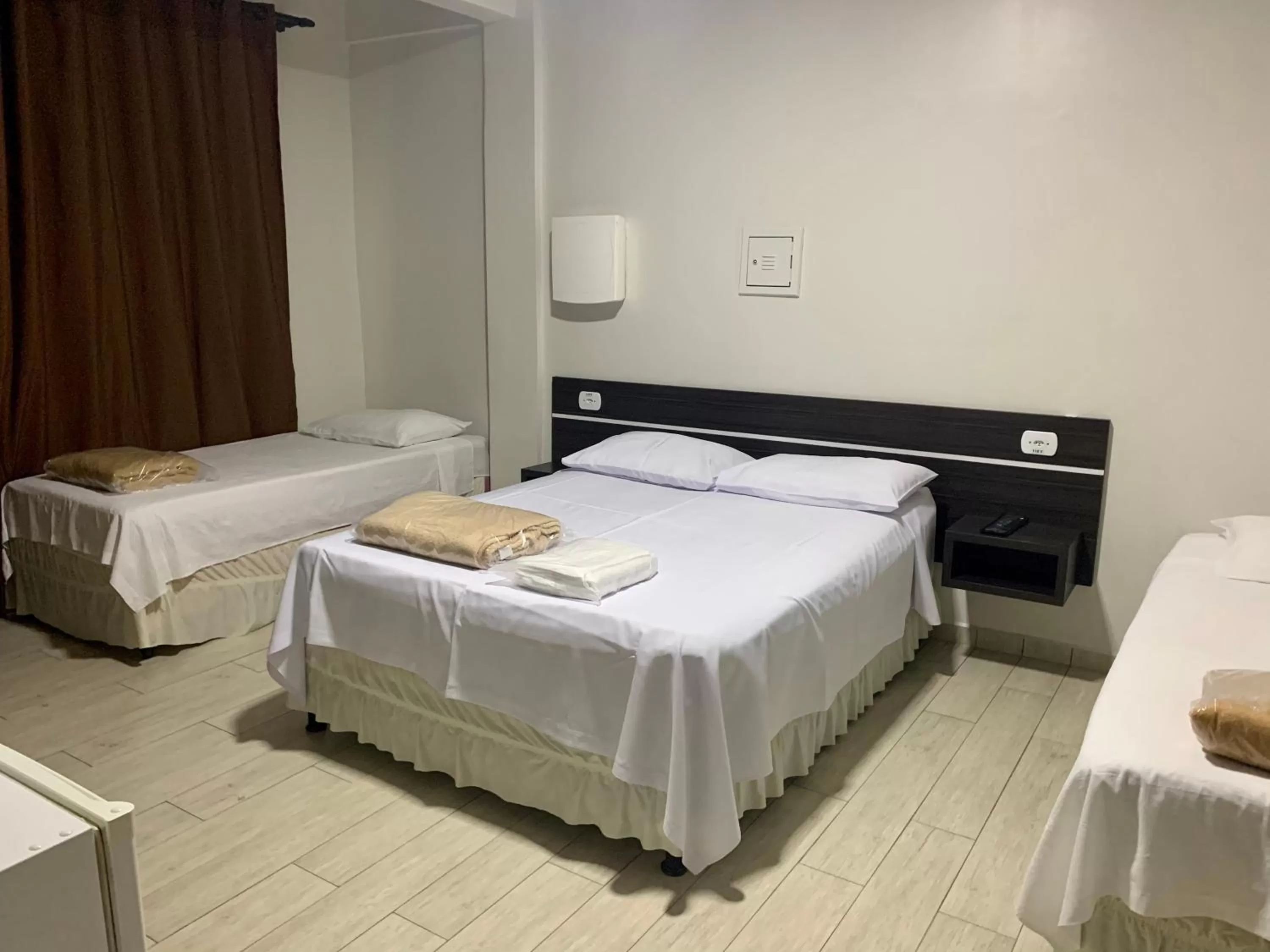 Bed in Hotel Paradizzo