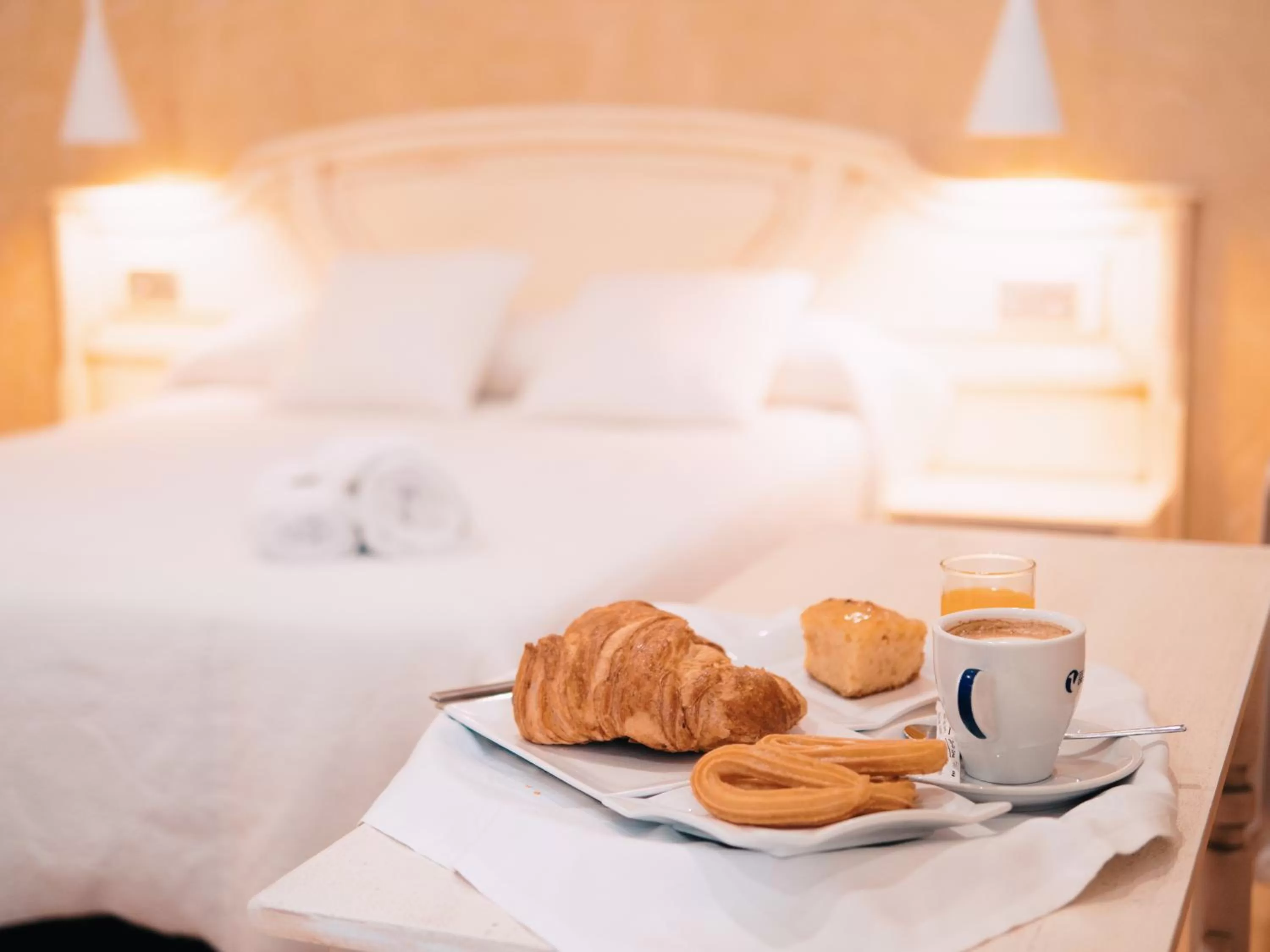 Bed in Hotel Los Toreros