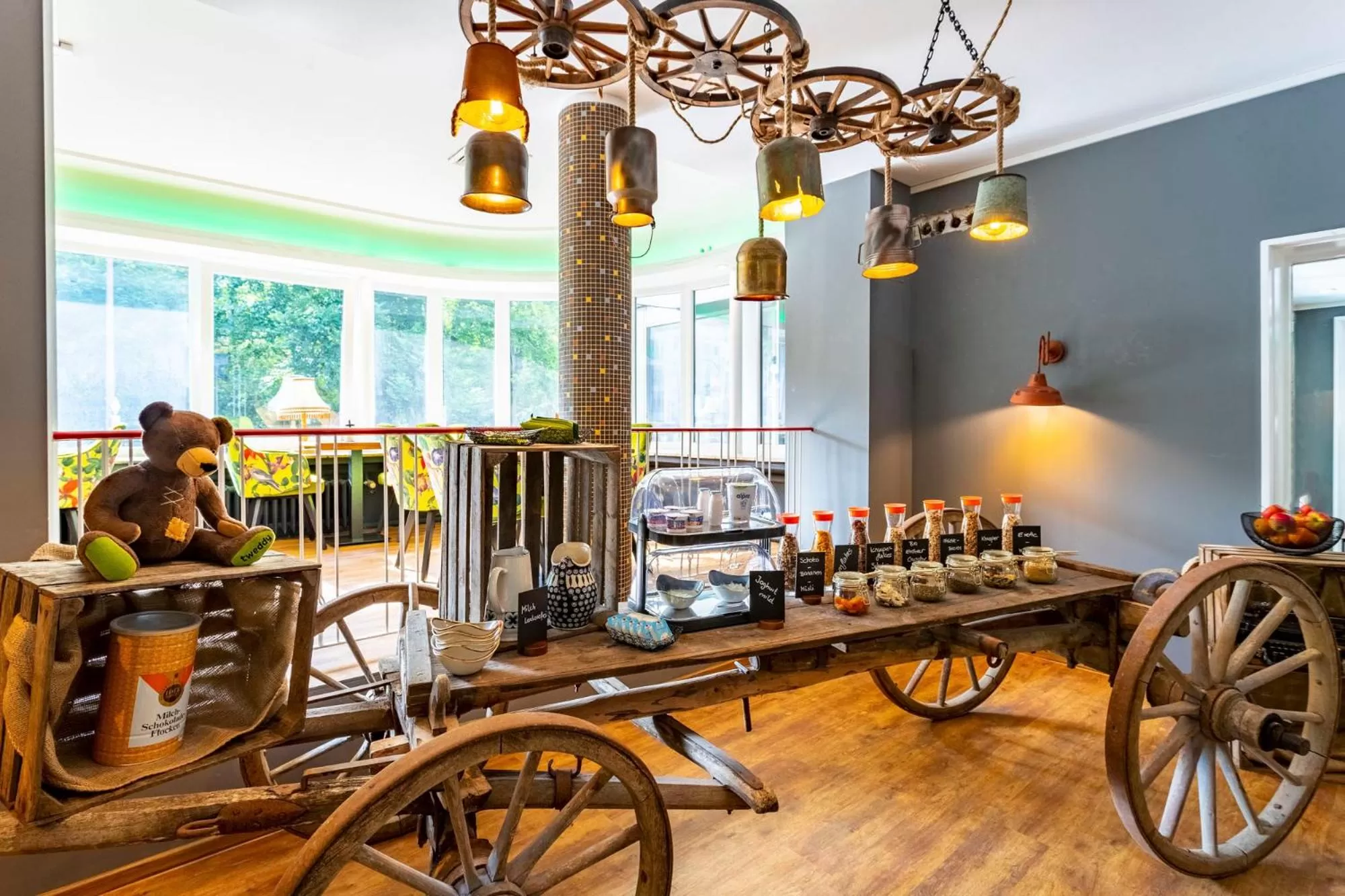 Buffet breakfast in tinyTwice Hotel Bonn