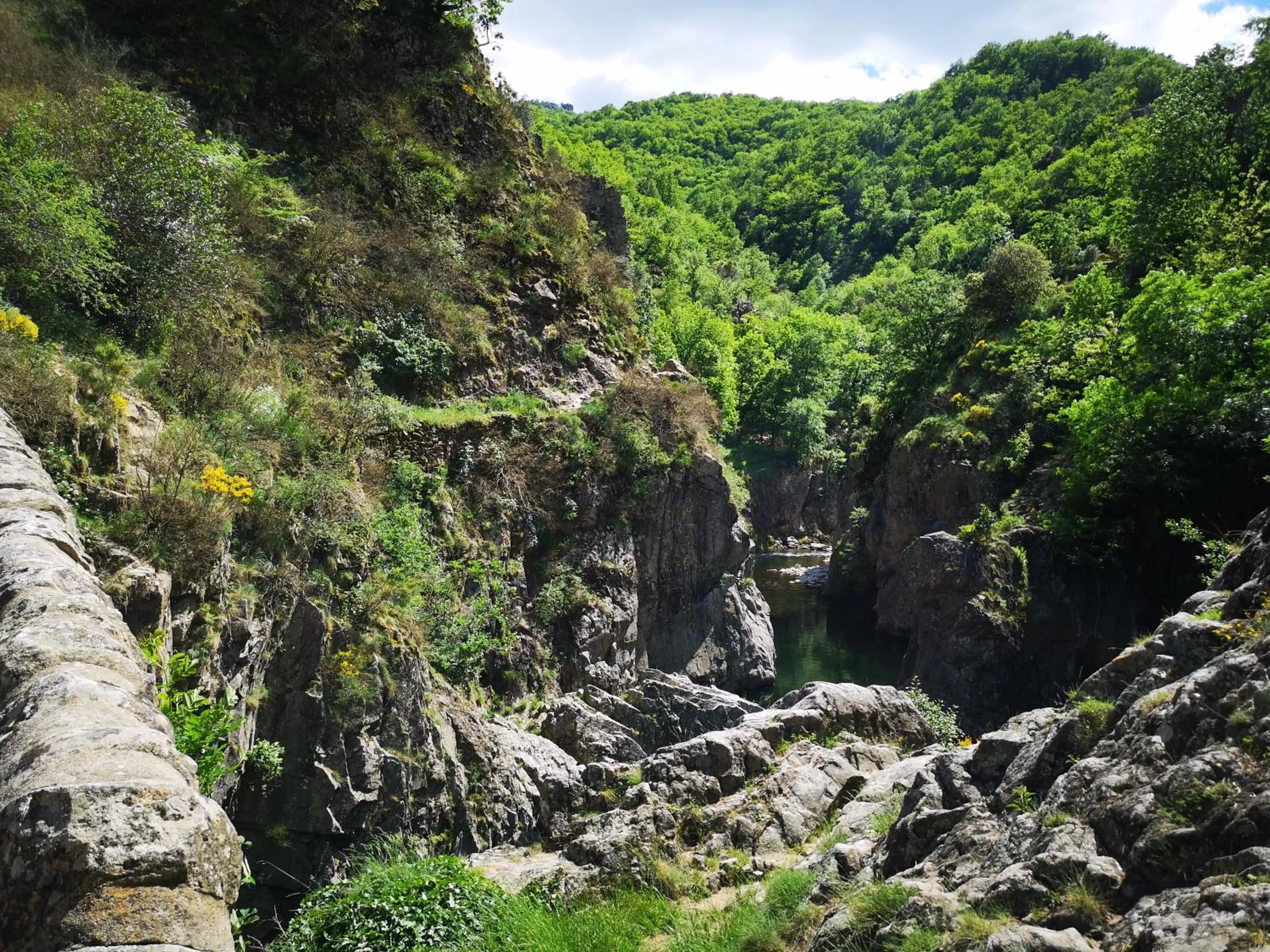 Natural landscape in Hôtel Le Ponson
