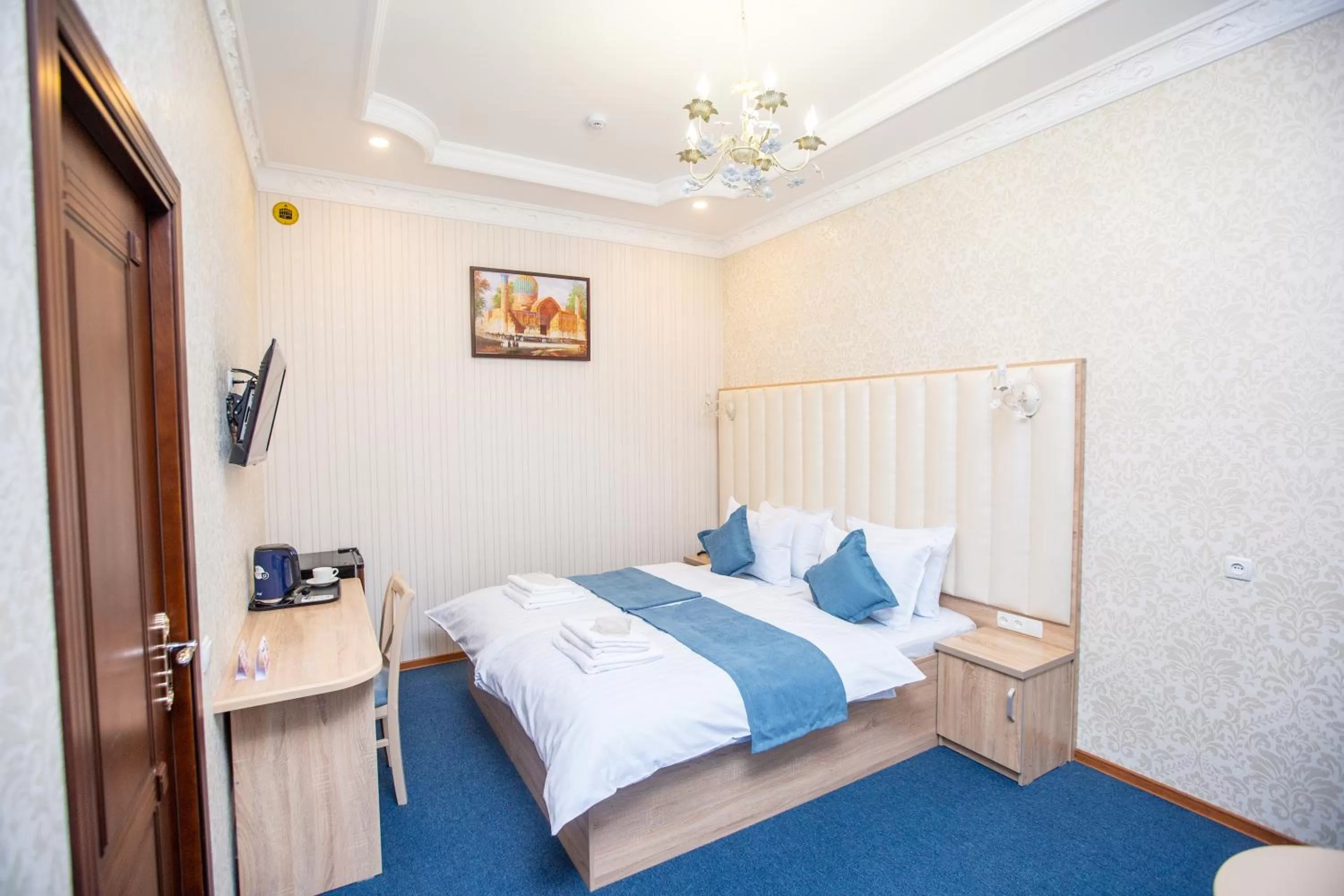 Bed in Mirzo Boutique Hotel