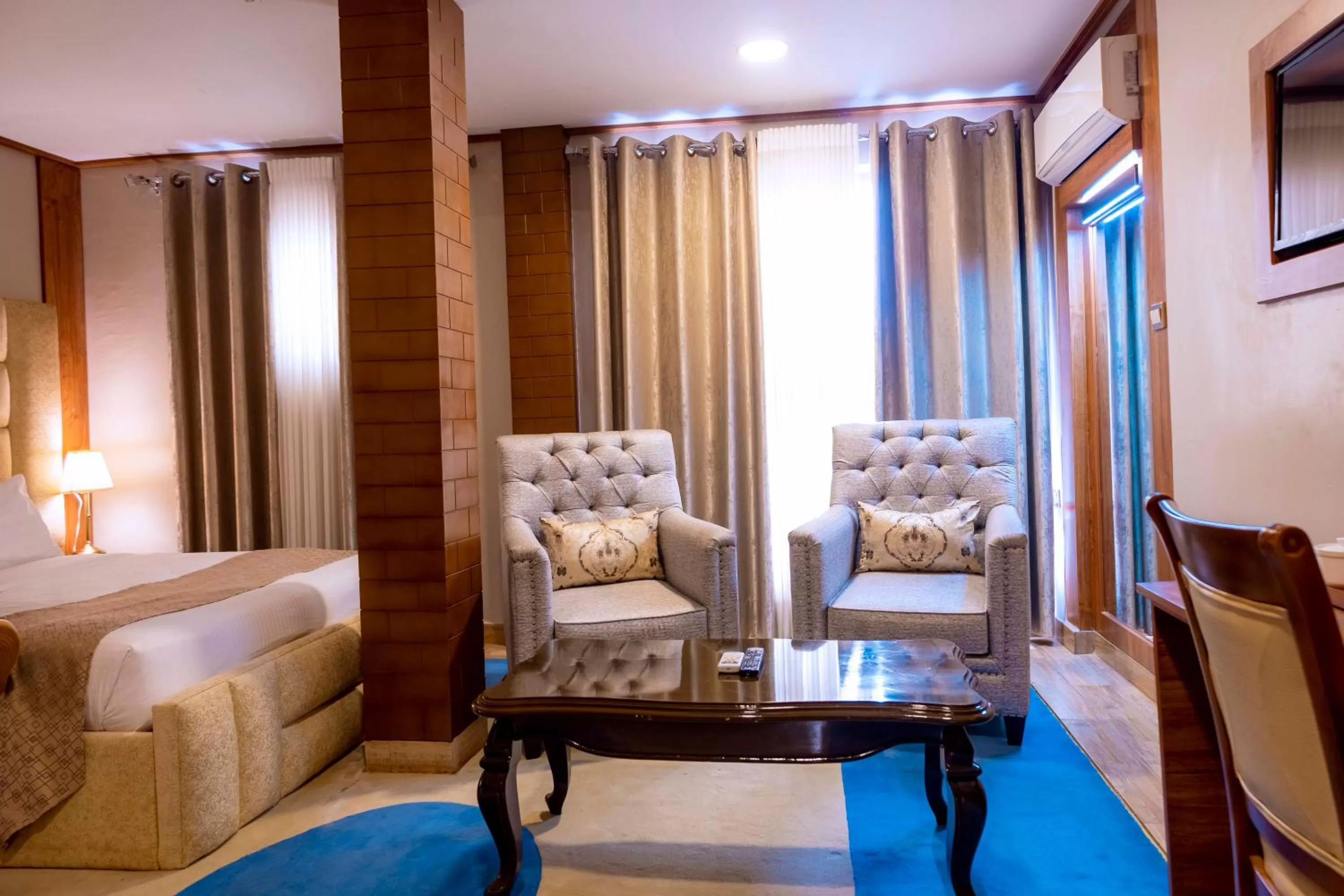 Seating area in Legend Boutique Hotel