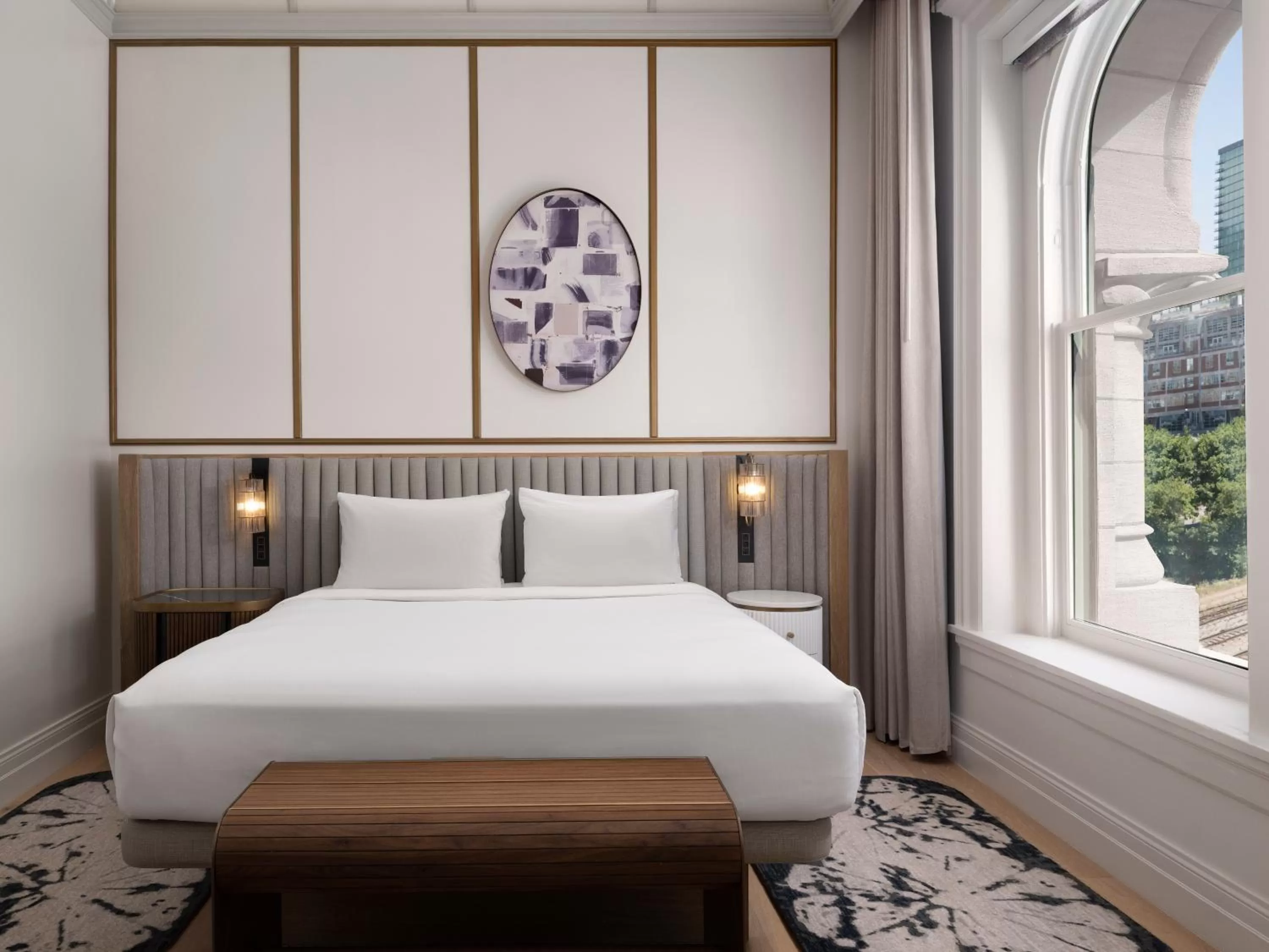 Bedroom, Bed in The Union Station Nashville Yards, Autograph Collection