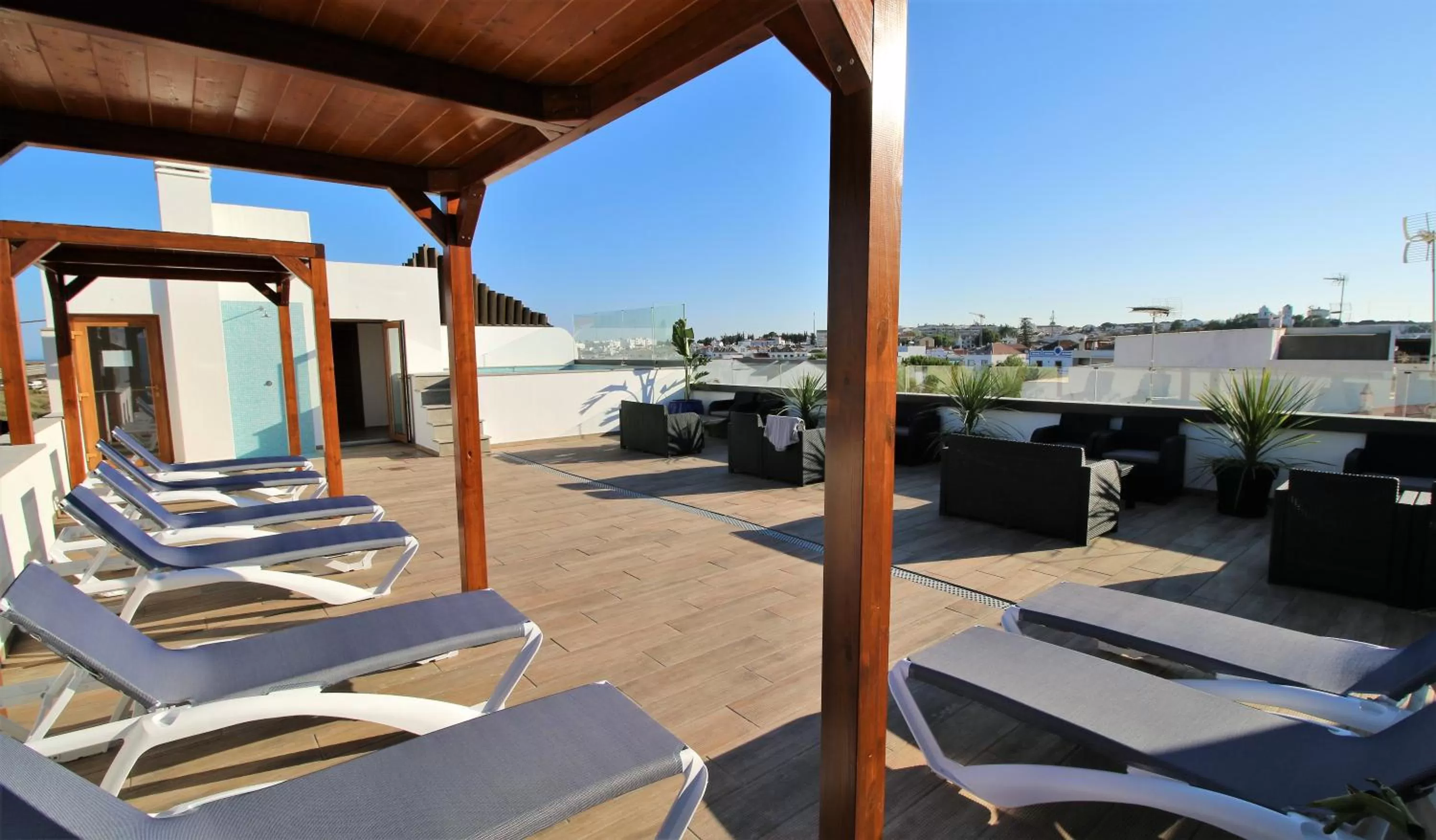 Balcony/Terrace in Authentic Tavira Hotel